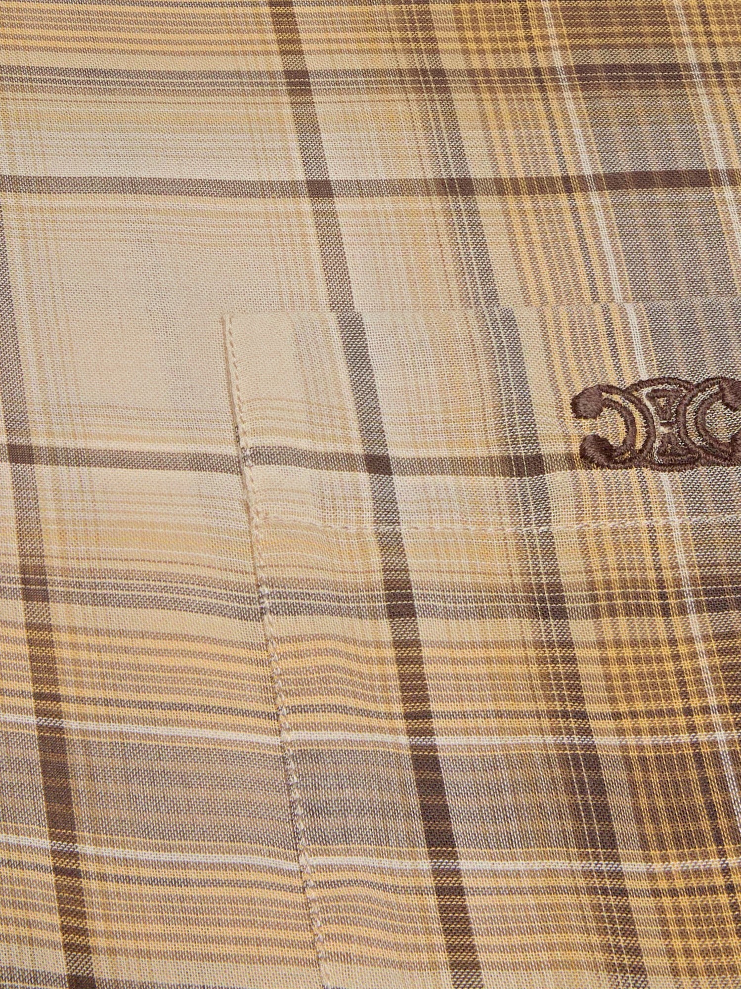 Checked cotton shirt