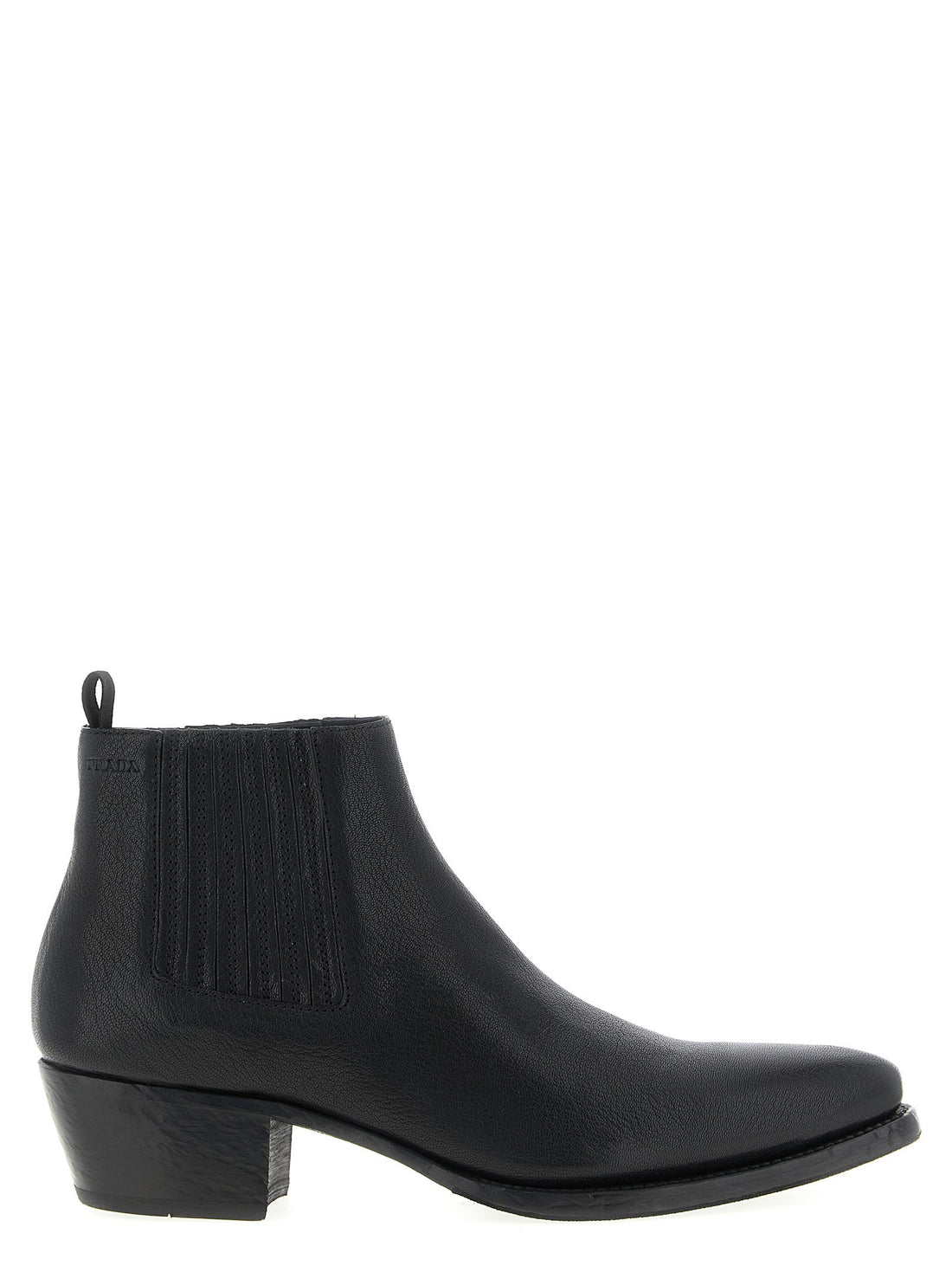 PRADA - Chelsea ankle boots Black