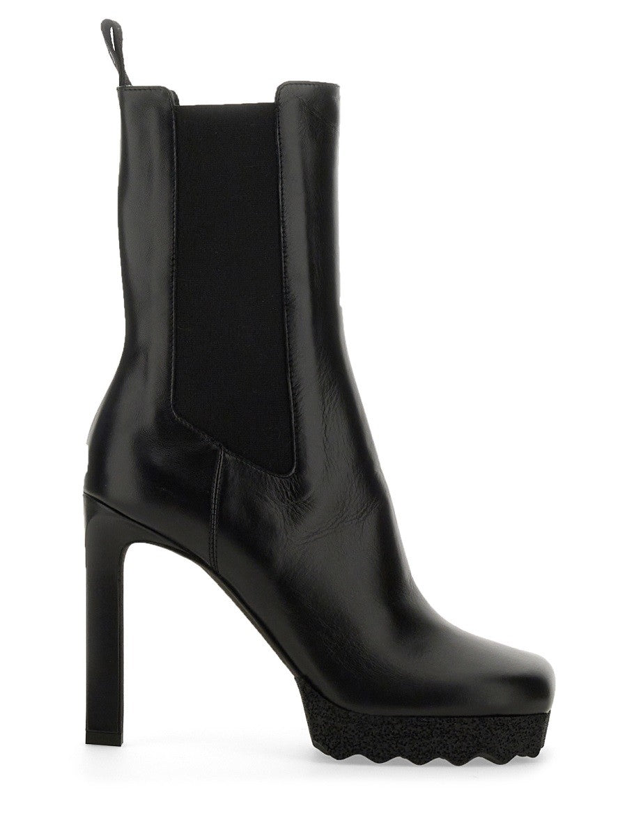 CHELSEA BOOT WITH HEEL