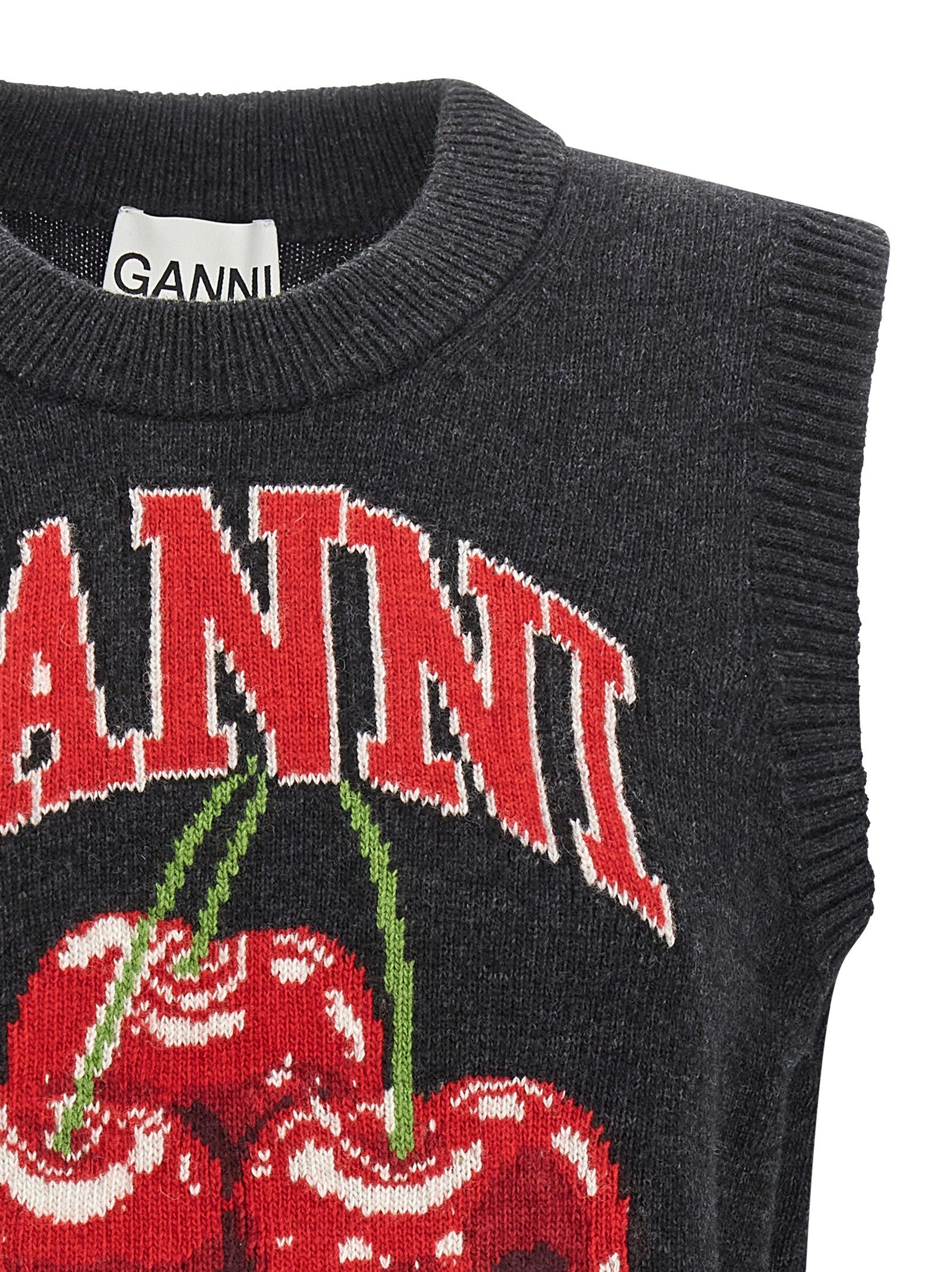 GANNI - 'Cherry' vest