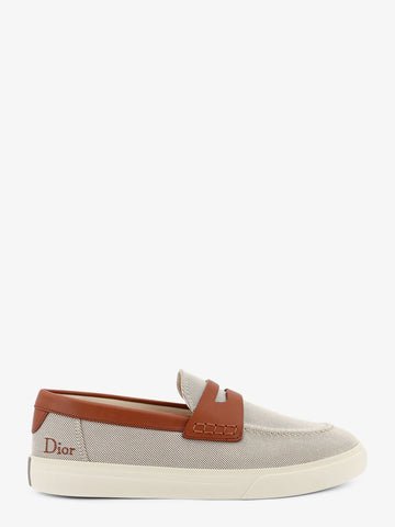 Dior Chester Dioriviera canvas and leather loafers