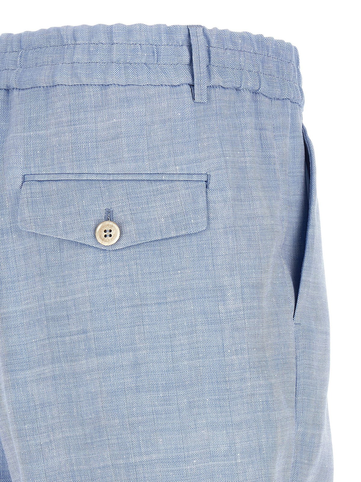 Brunello Cucinelli - Chevron bermuda shorts