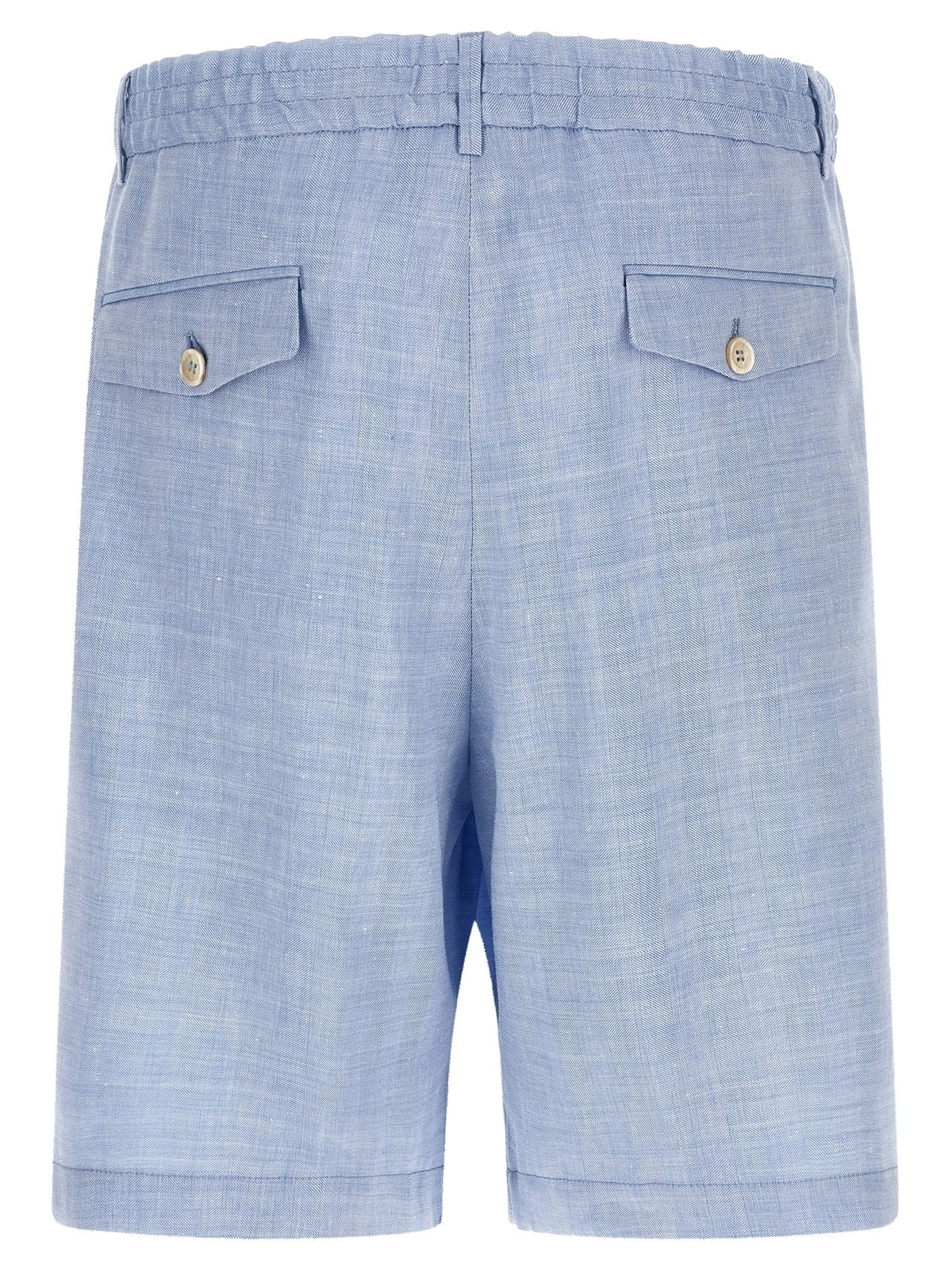Brunello Cucinelli - Chevron bermuda shorts