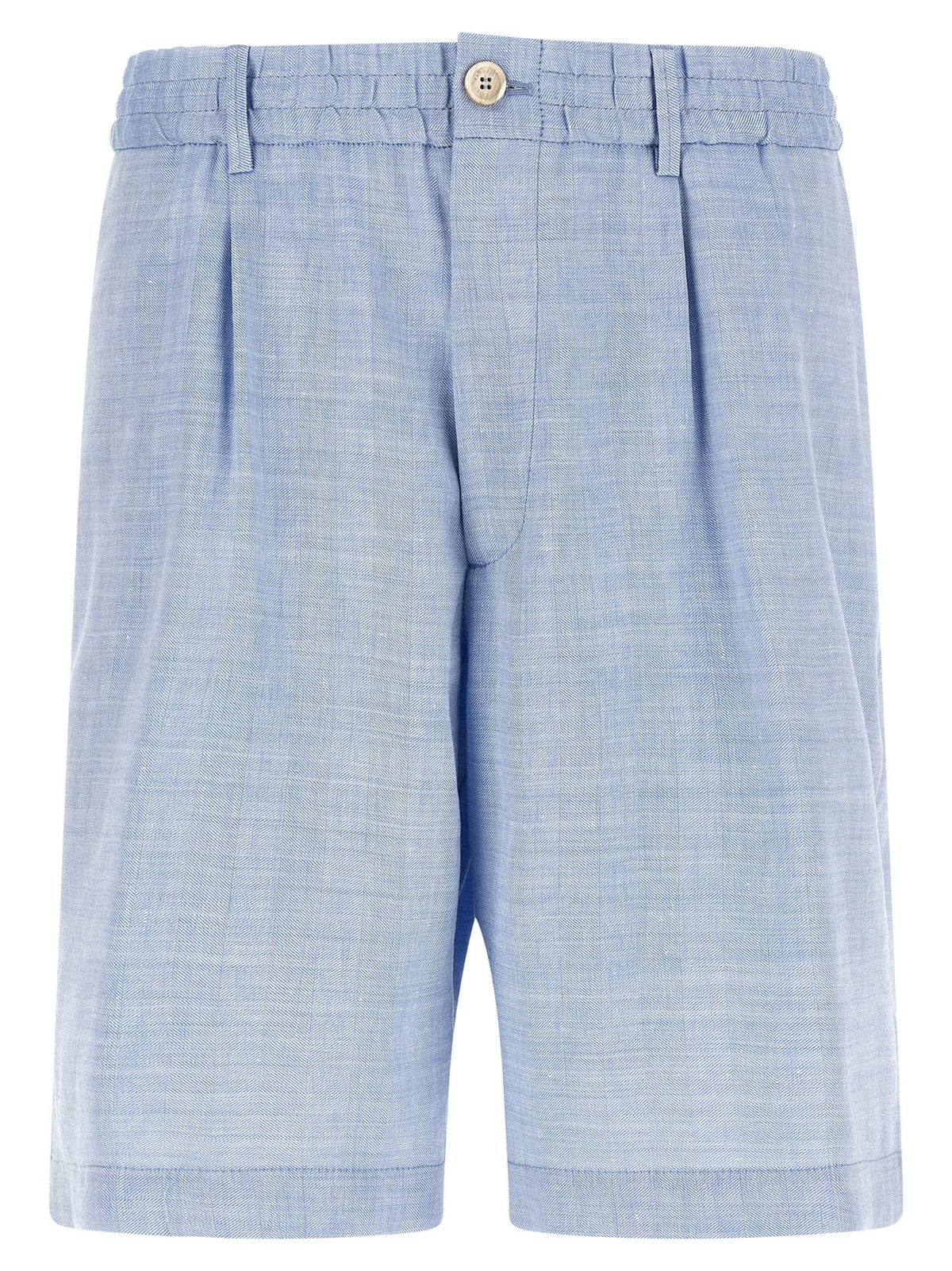 Brunello Cucinelli - Chevron bermuda shorts