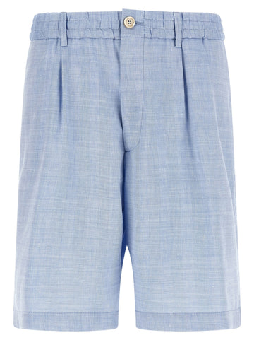 Brunello Cucinelli - Chevron bermuda shorts