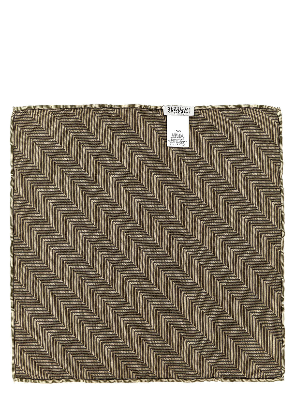 Brunello Cucinelli - Chevron pocket clutch