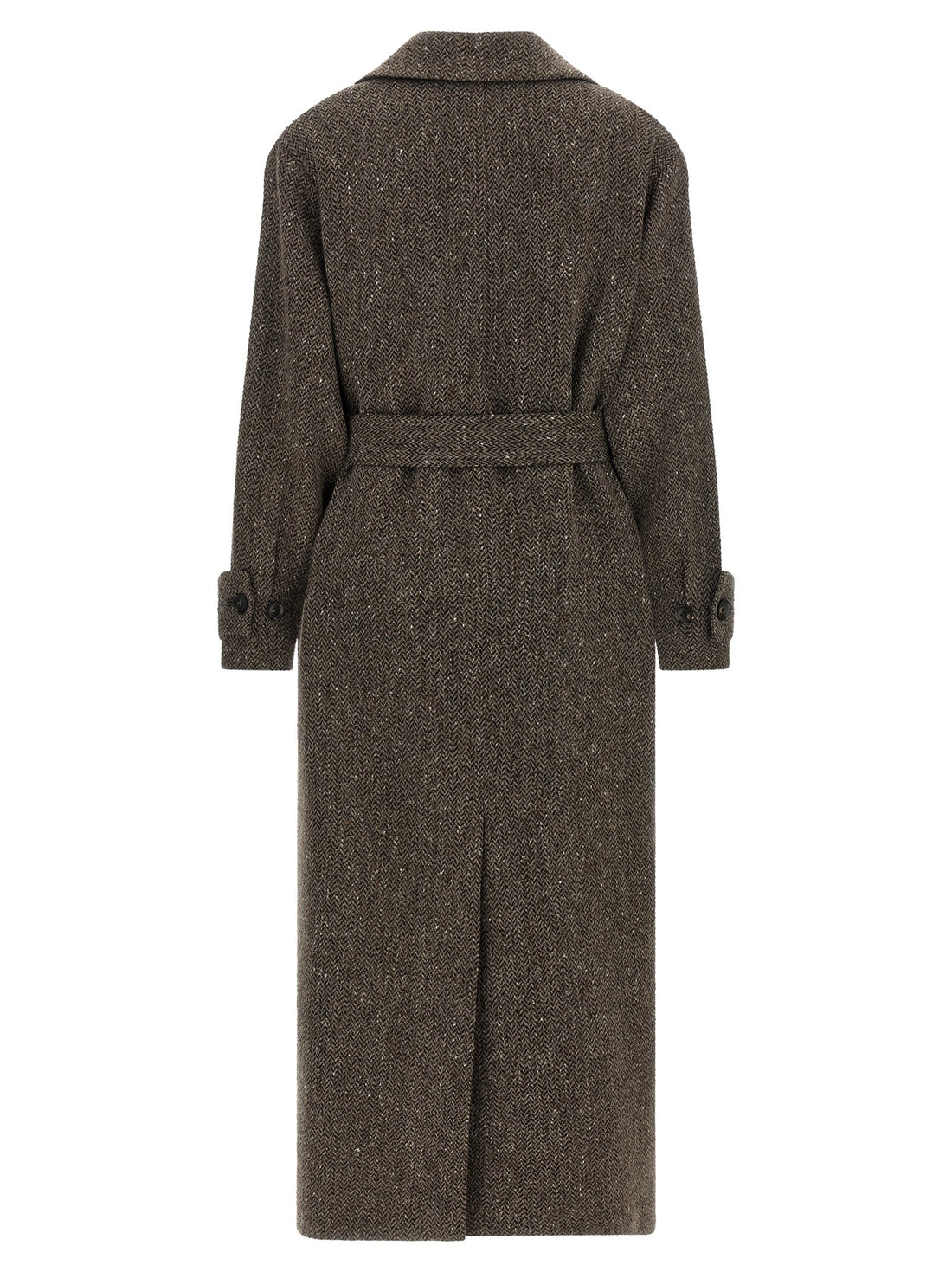 KITON - Chevron wool coat