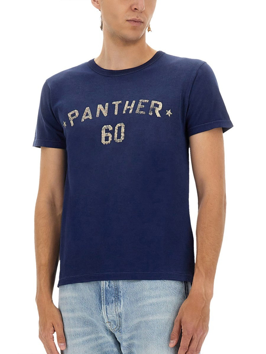 Valentino - "CHEZ VALENTINO" PRINT AND PATCH T-SHIRT