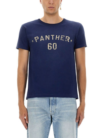 Valentino - "CHEZ VALENTINO" PRINT AND PATCH T-SHIRT