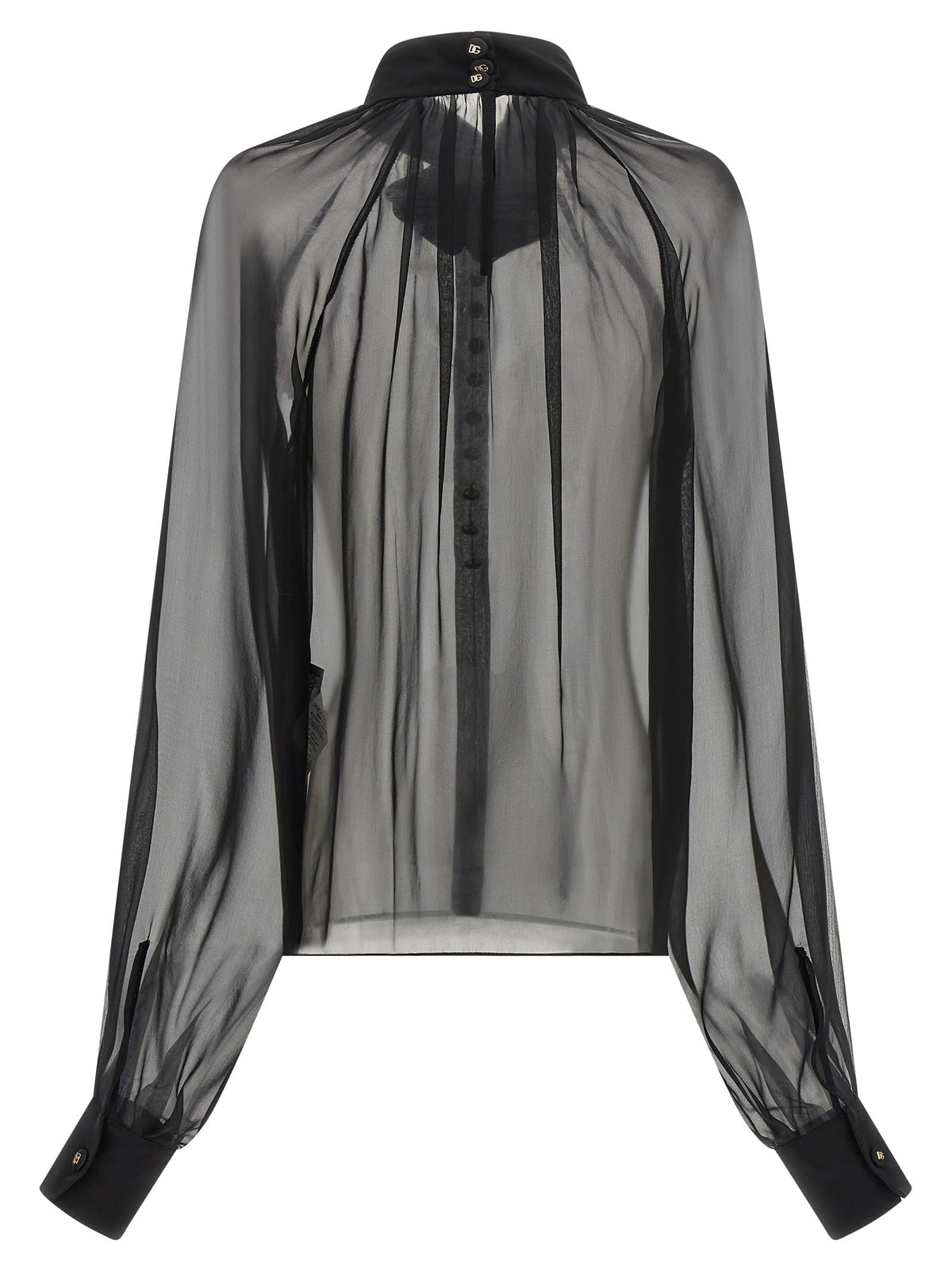 Dolce & Gabbana - Chiffon blouse with flower