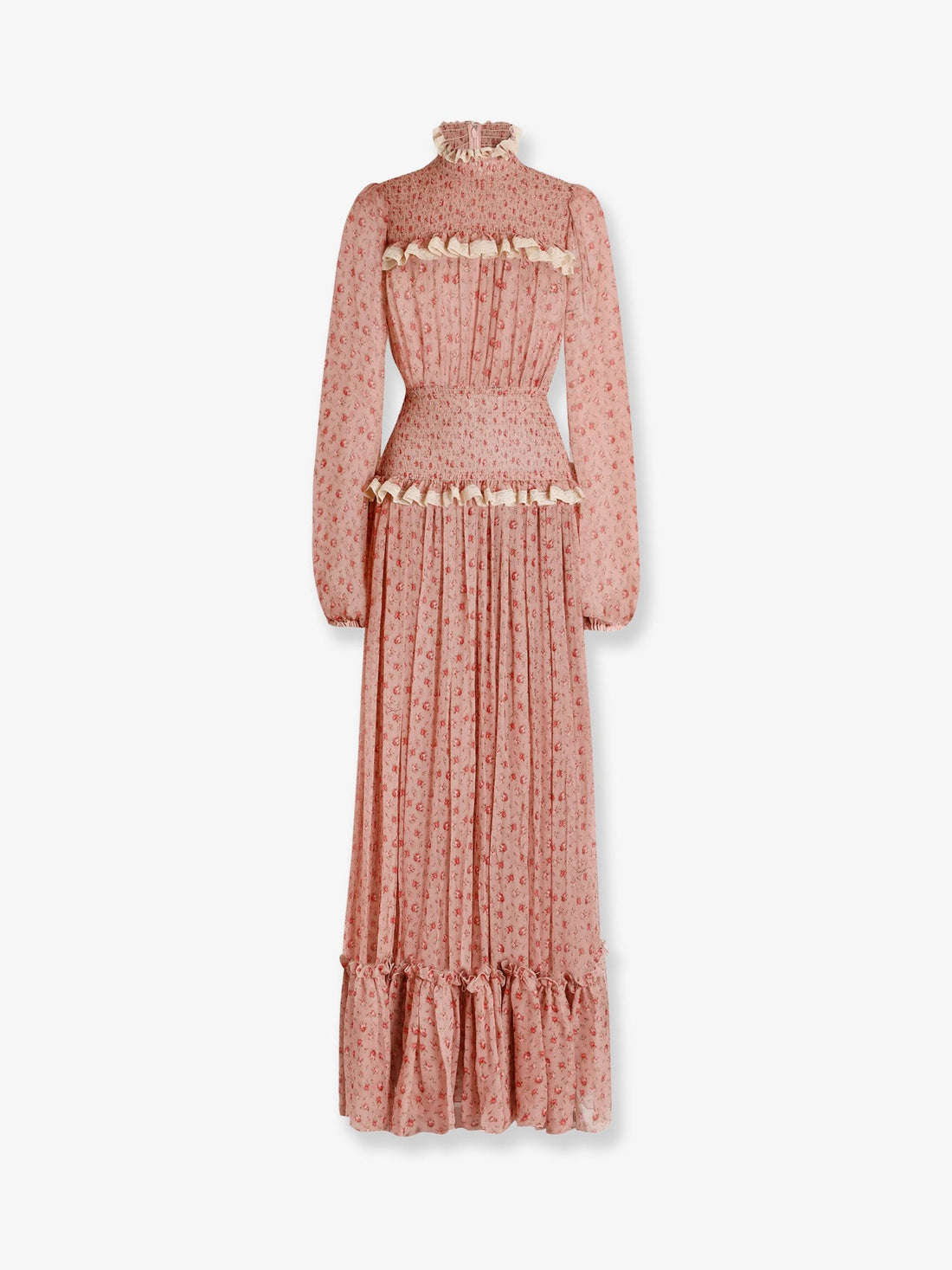 Dolce & Gabbana Chiffon dress with Roselline print