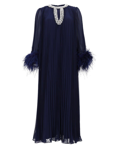 SELF-PORTRAIT - CHIFFON MIDI DRESS chiffon-midi-dress