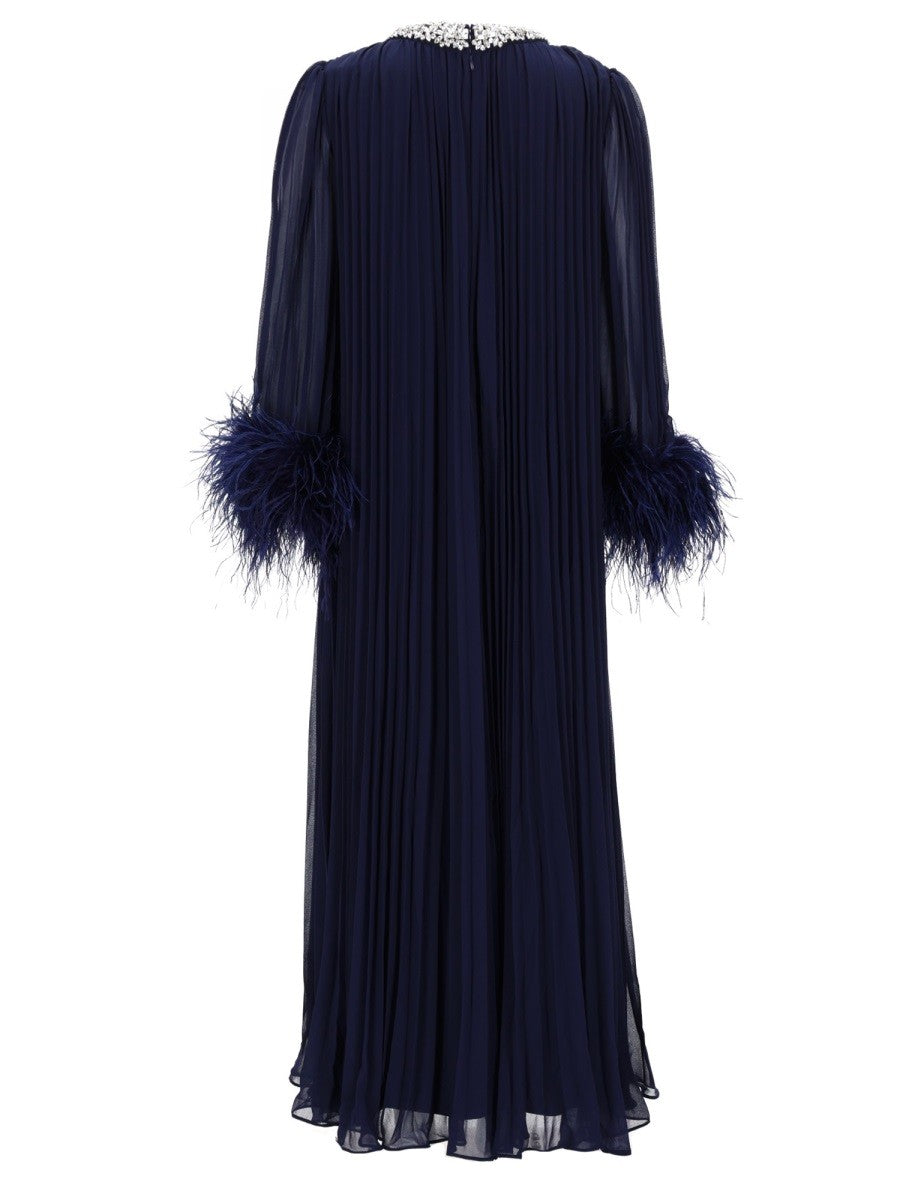 SELF-PORTRAIT SELF-PORTRAIT - CHIFFON MIDI DRESS