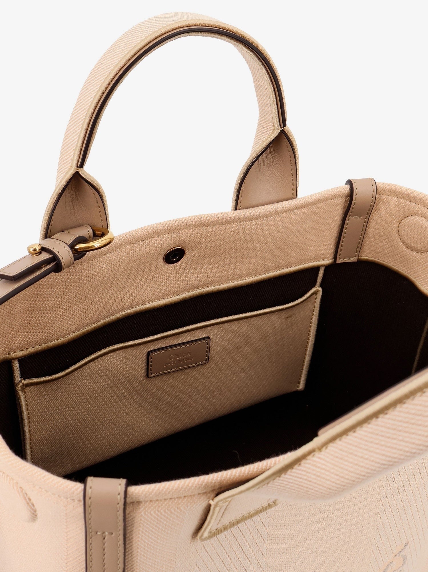 CHLOE' CHLOE' - Chloé Carry canvas crossbody bag