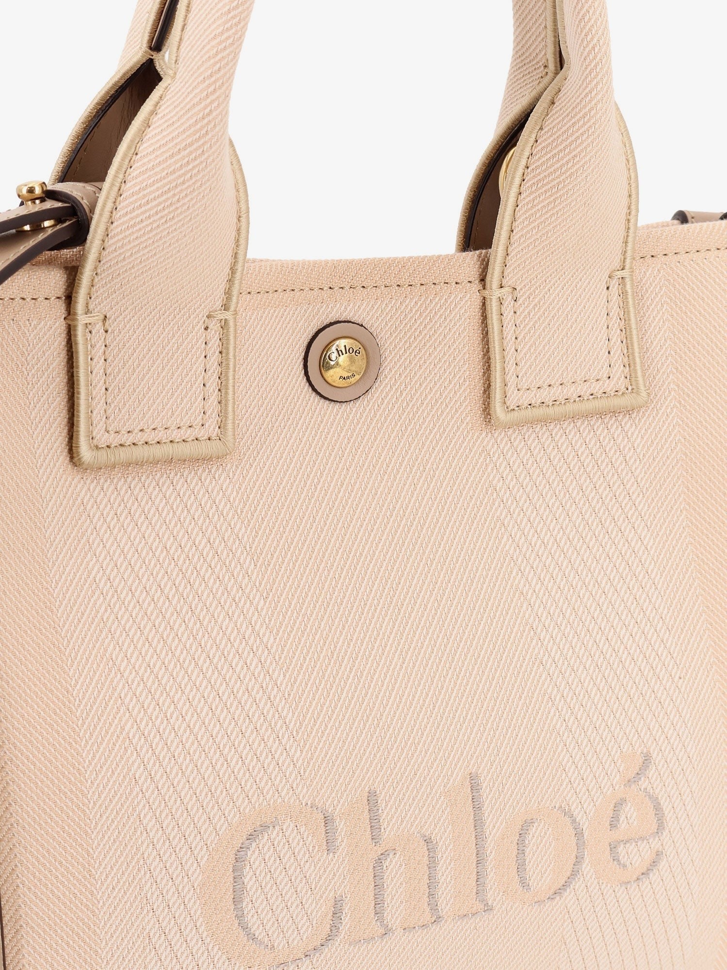 CHLOE' CHLOE' - Chloé Carry canvas crossbody bag
