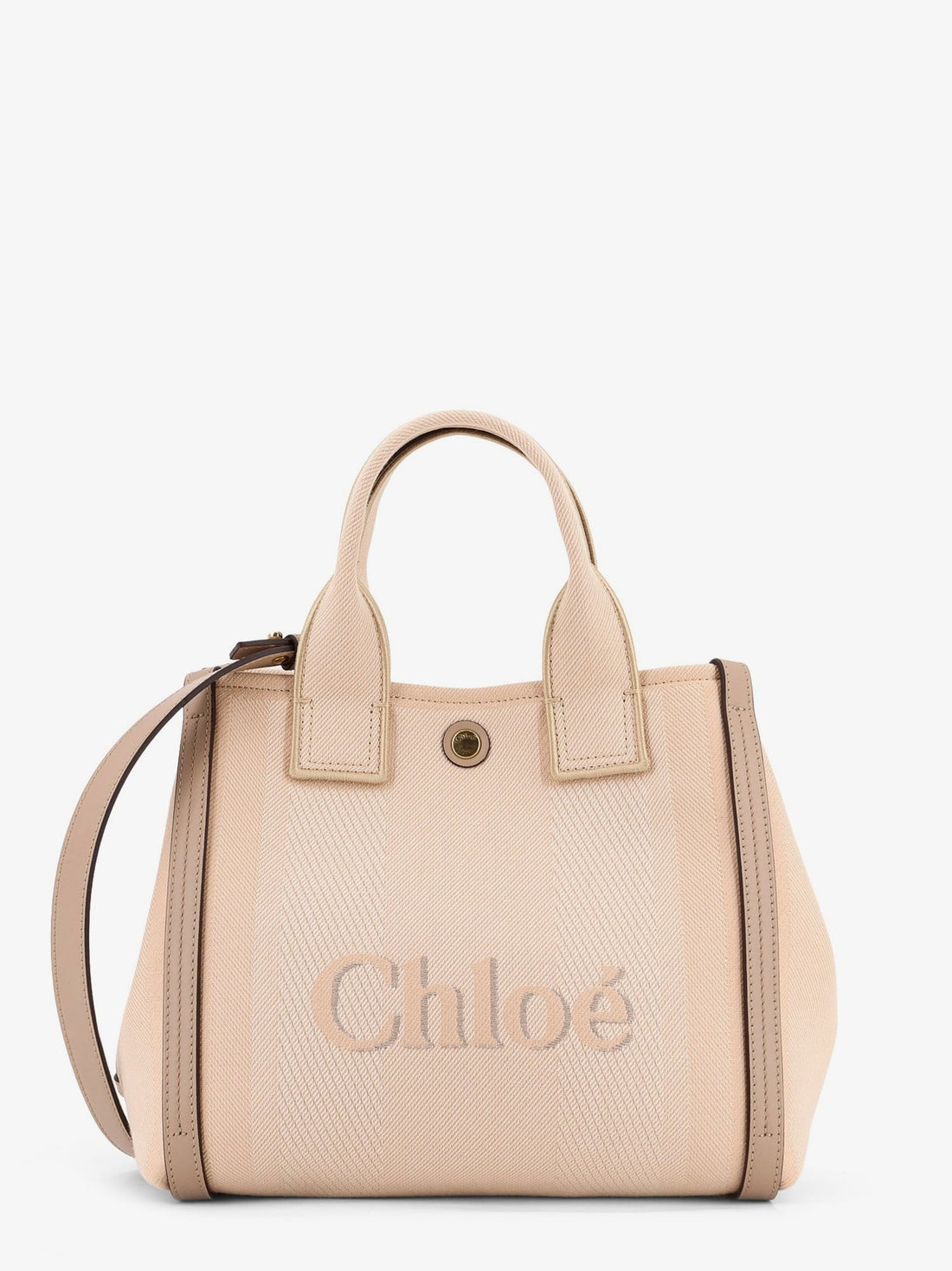 CHLOE' - Chloé Carry canvas crossbody bag chloe-carry-canvas-crossbody-bag_5d6b870f-4923-4dcc-bc14-d377b6dd9980
