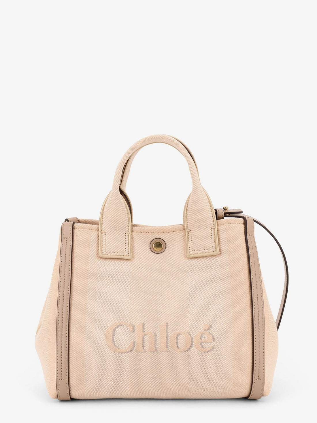 CHLOE' - Chloé Carry canvas crossbody bag chloe-carry-canvas-crossbody-bag_5d6b870f-4923-4dcc-bc14-d377b6dd9980