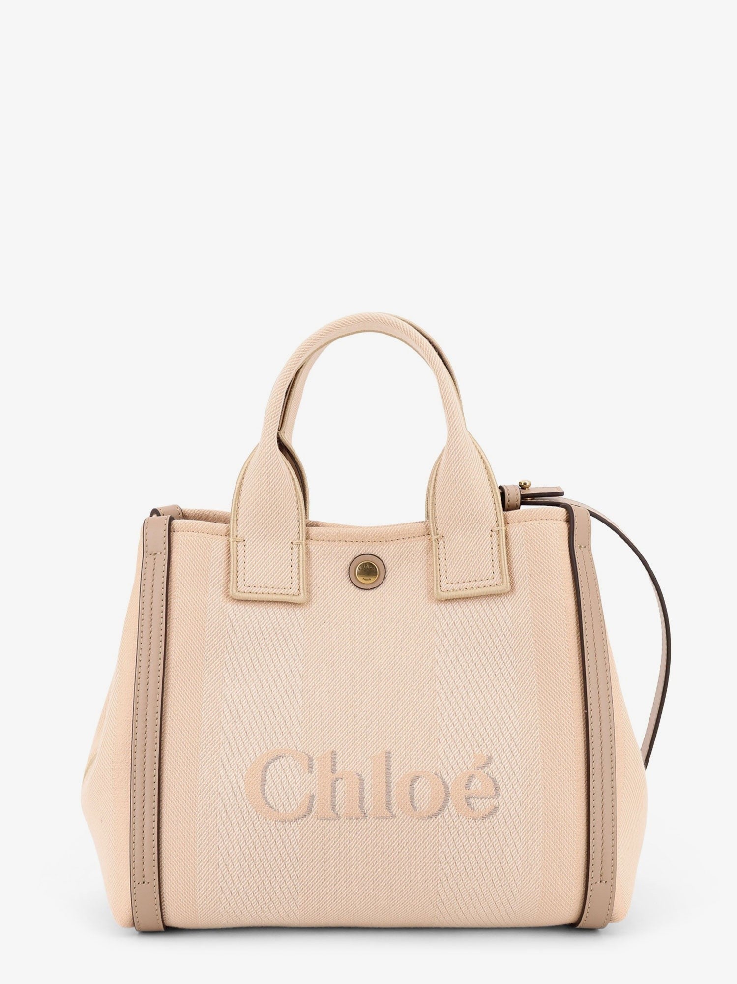 CHLOE' CHLOE' - Chloé Carry canvas crossbody bag