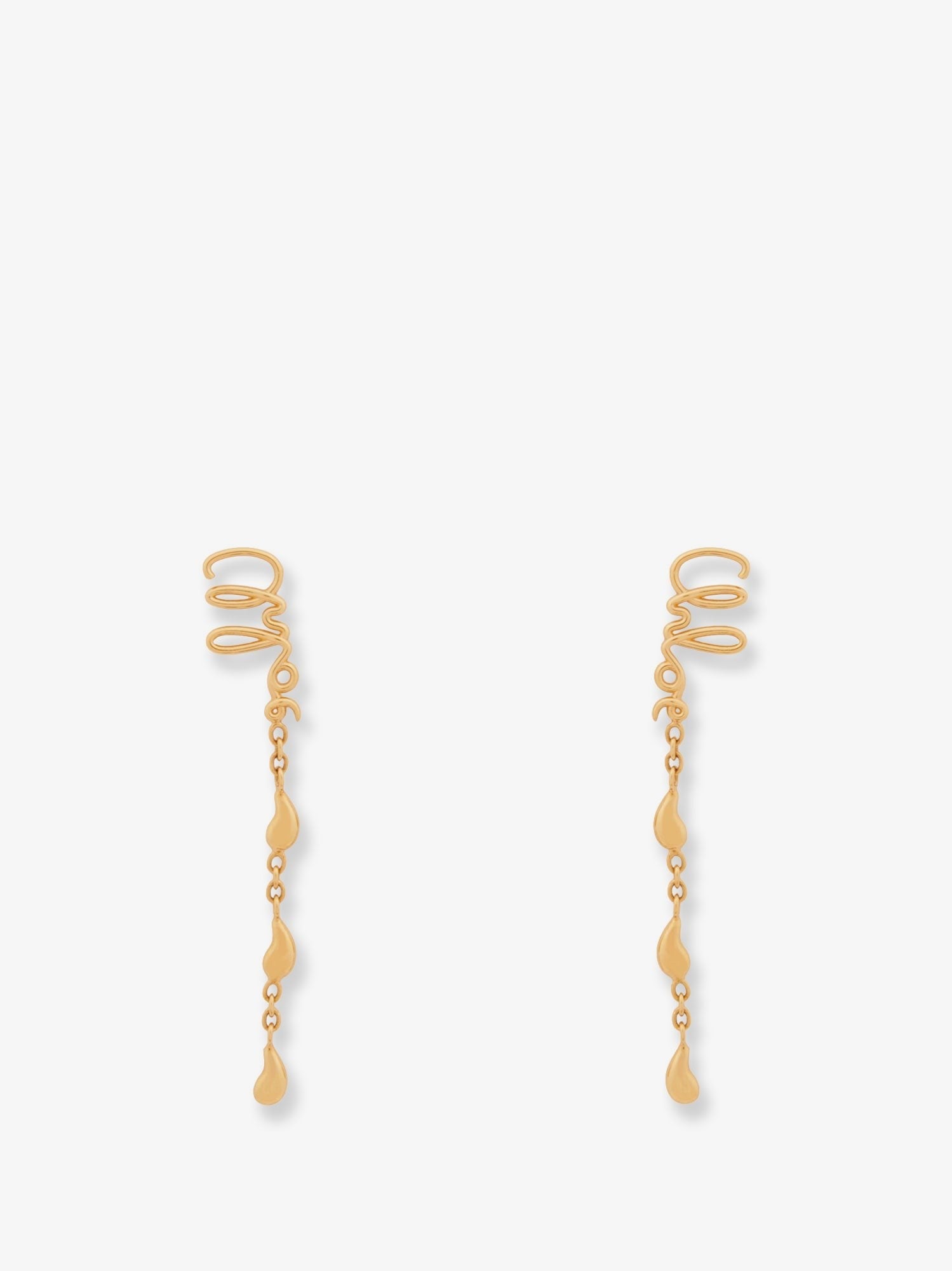 CHLOE' CHLOE' - Chloé Iconic metal earrings