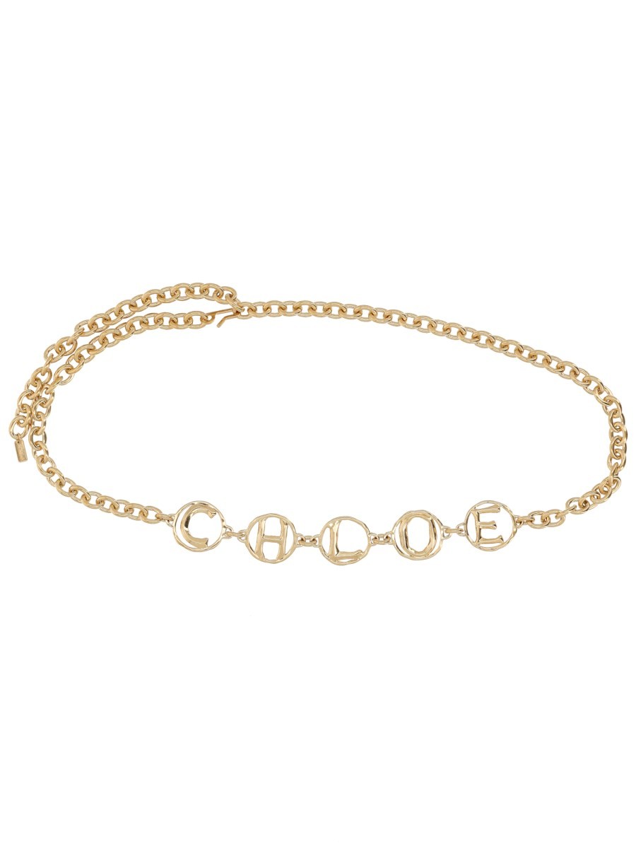 CHLOÉ "CHLOÉ SCRIPT" BELT