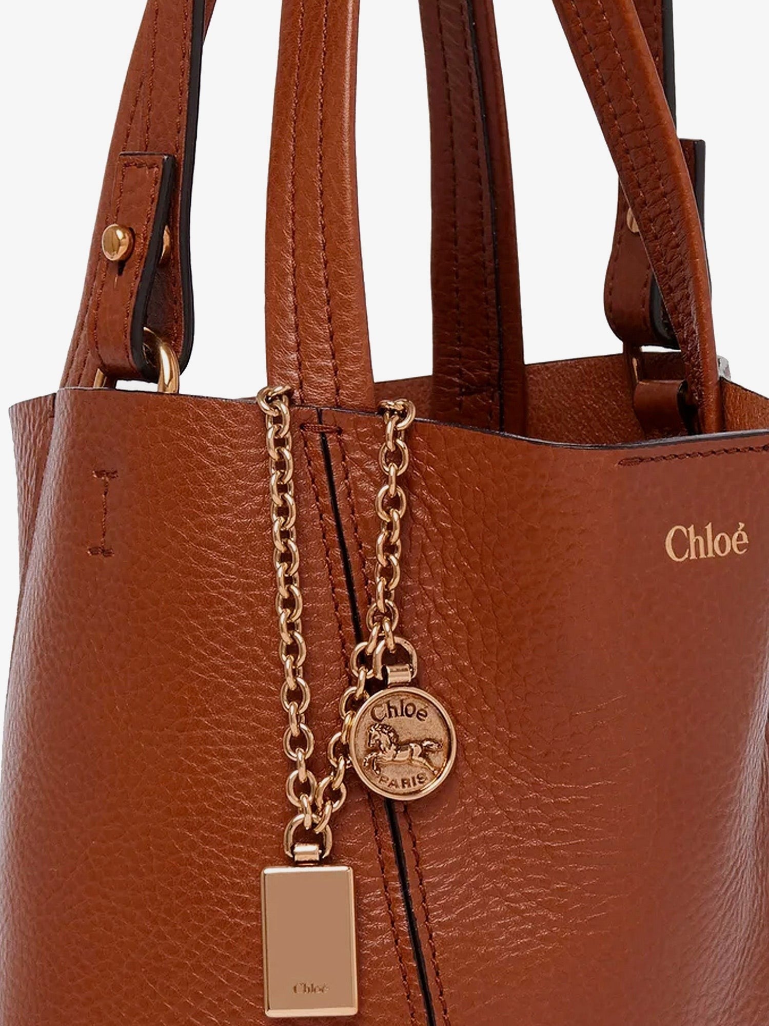 CHLOE' - Chloé Spin leather crossbody bag