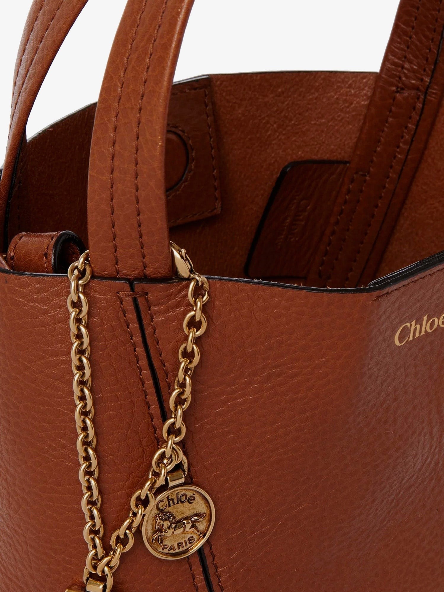 CHLOE' - Chloé Spin leather crossbody bag