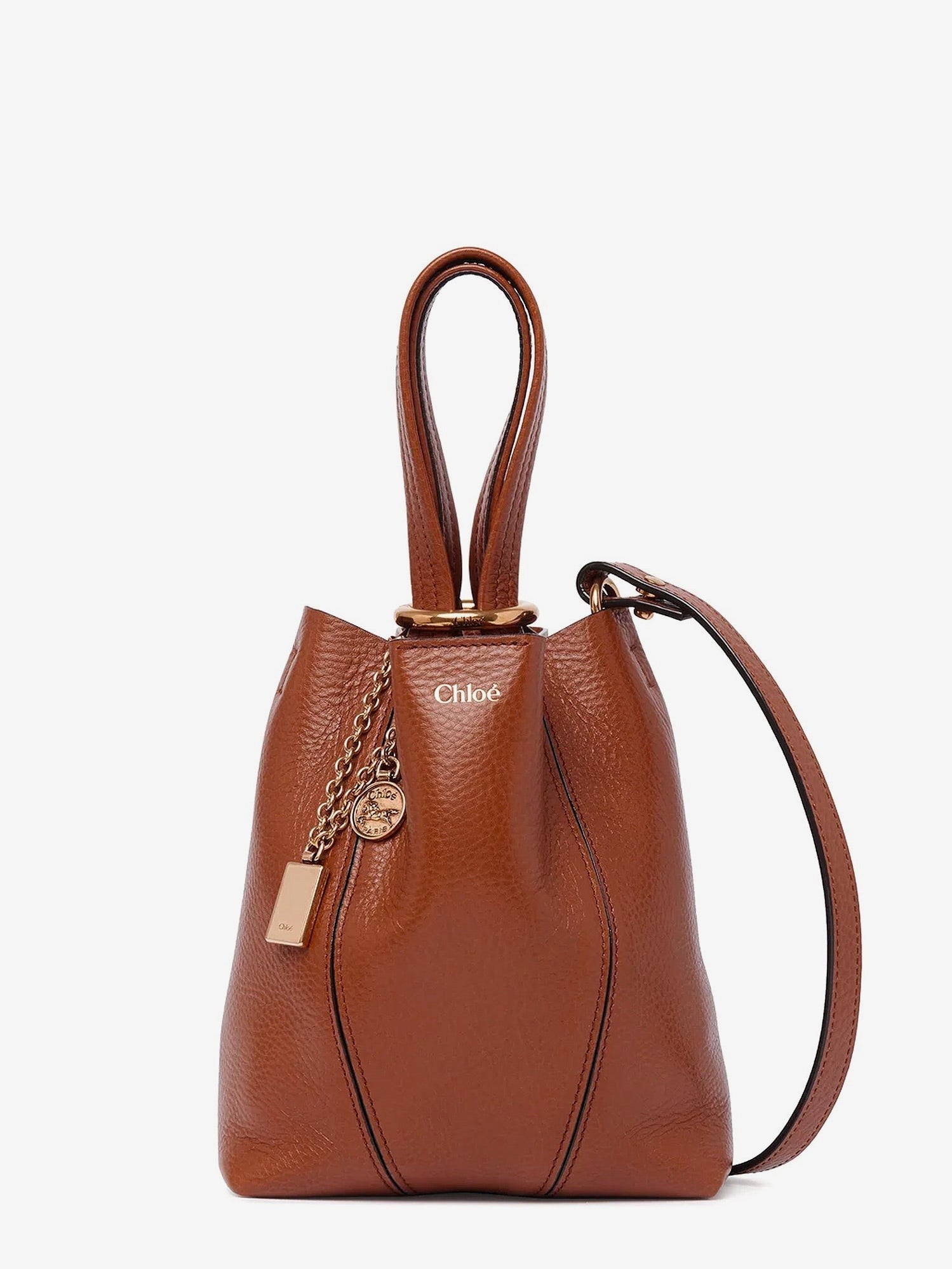 CHLOE' - Chloé Spin leather crossbody bag