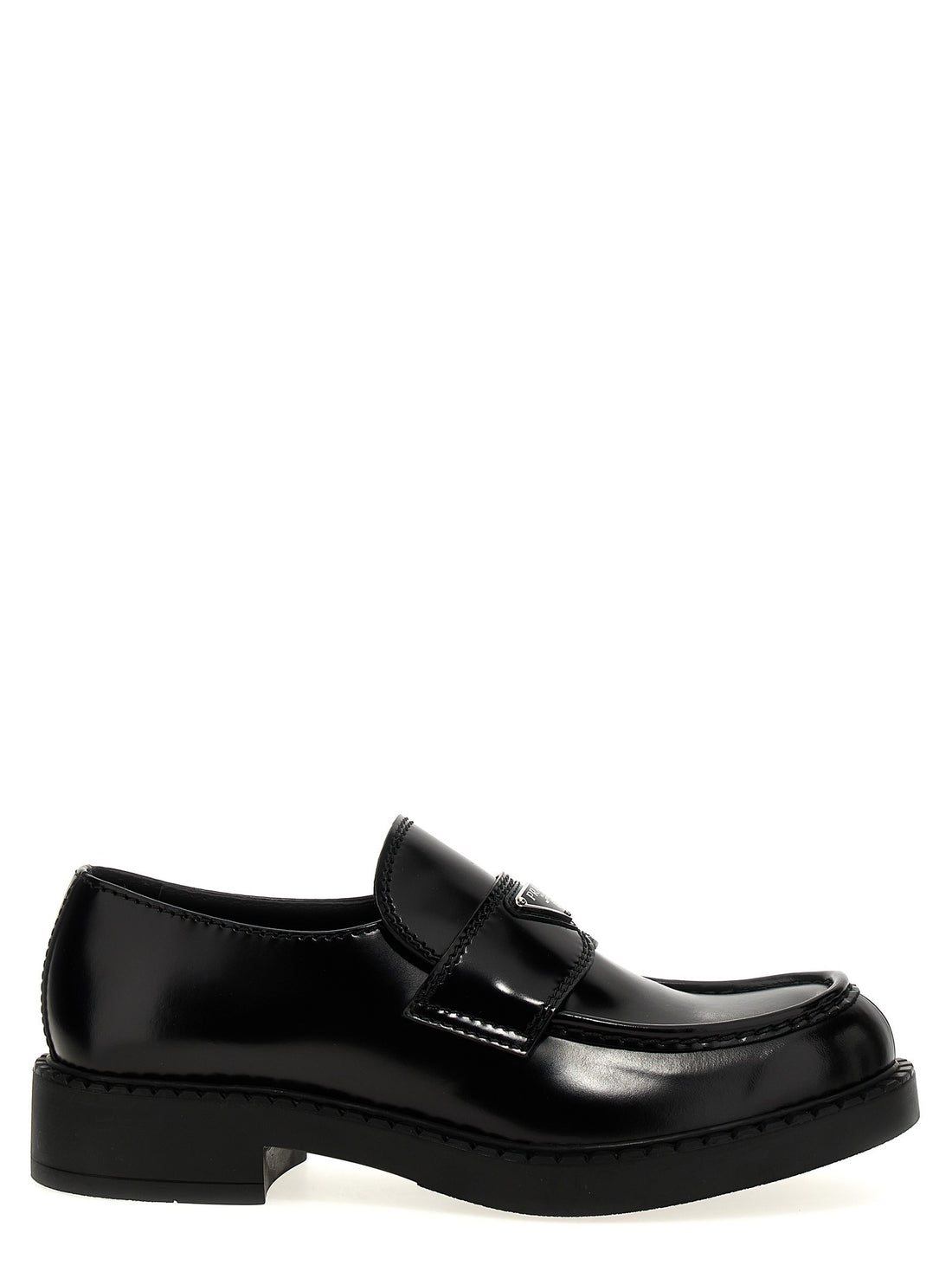 PRADA - 'Chocolate' loafers Black