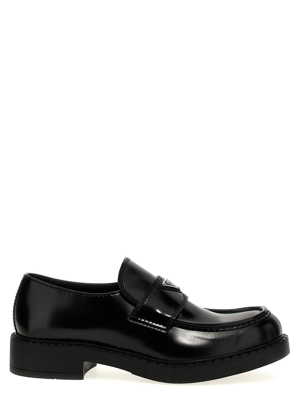 PRADA - 'Chocolate' loafers Black