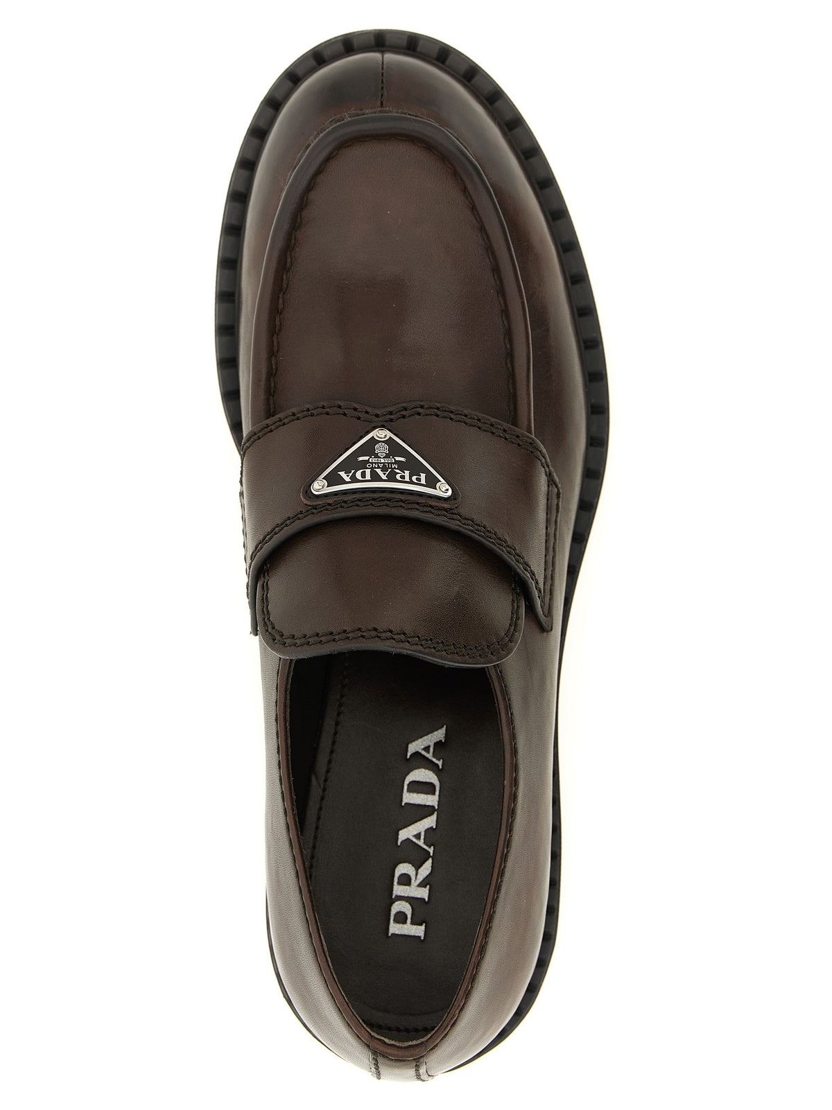 PRADA - 'Chocolate' loafers