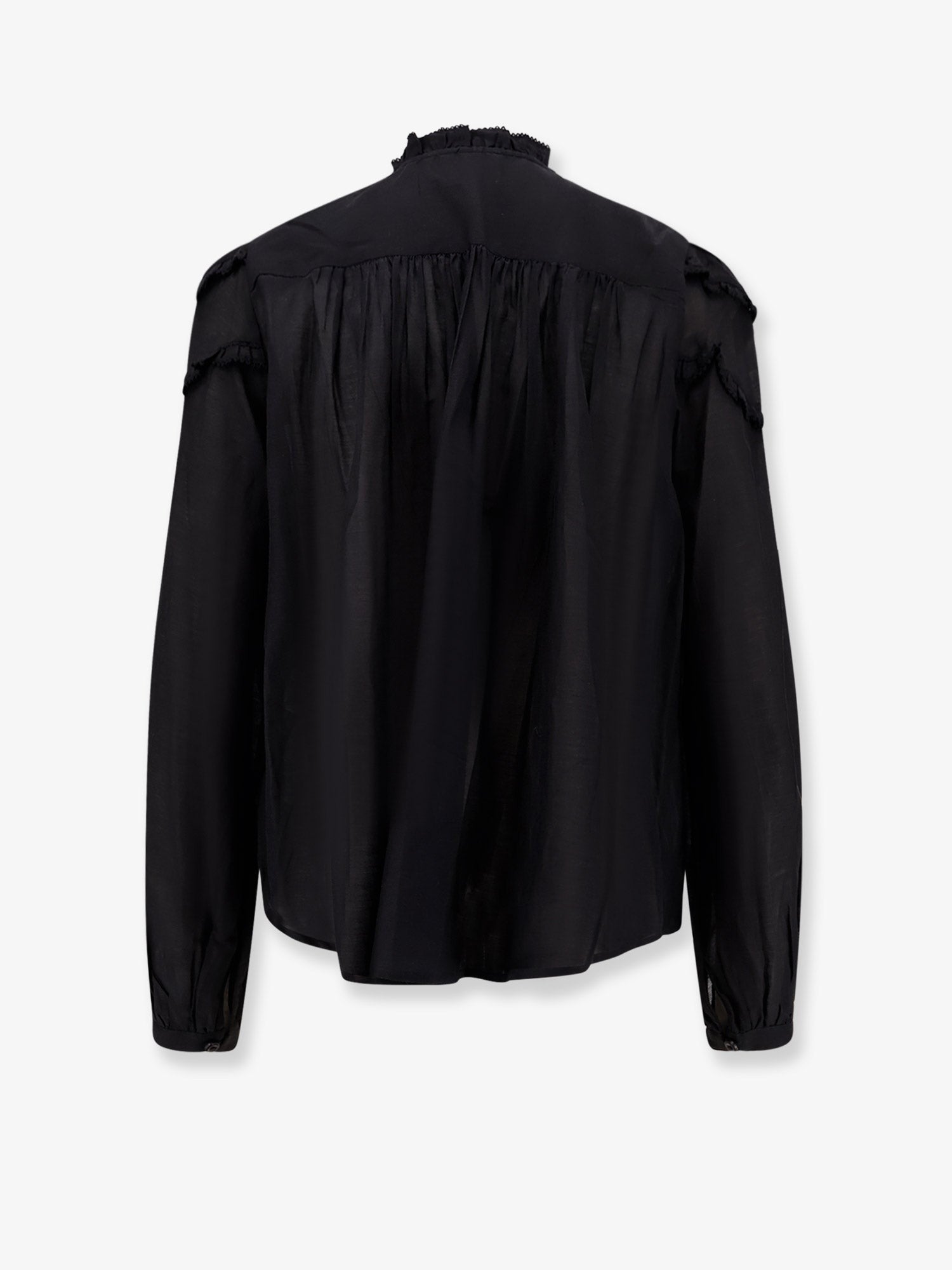 MARANT ETOILE - Christa cotton and viscose shirt