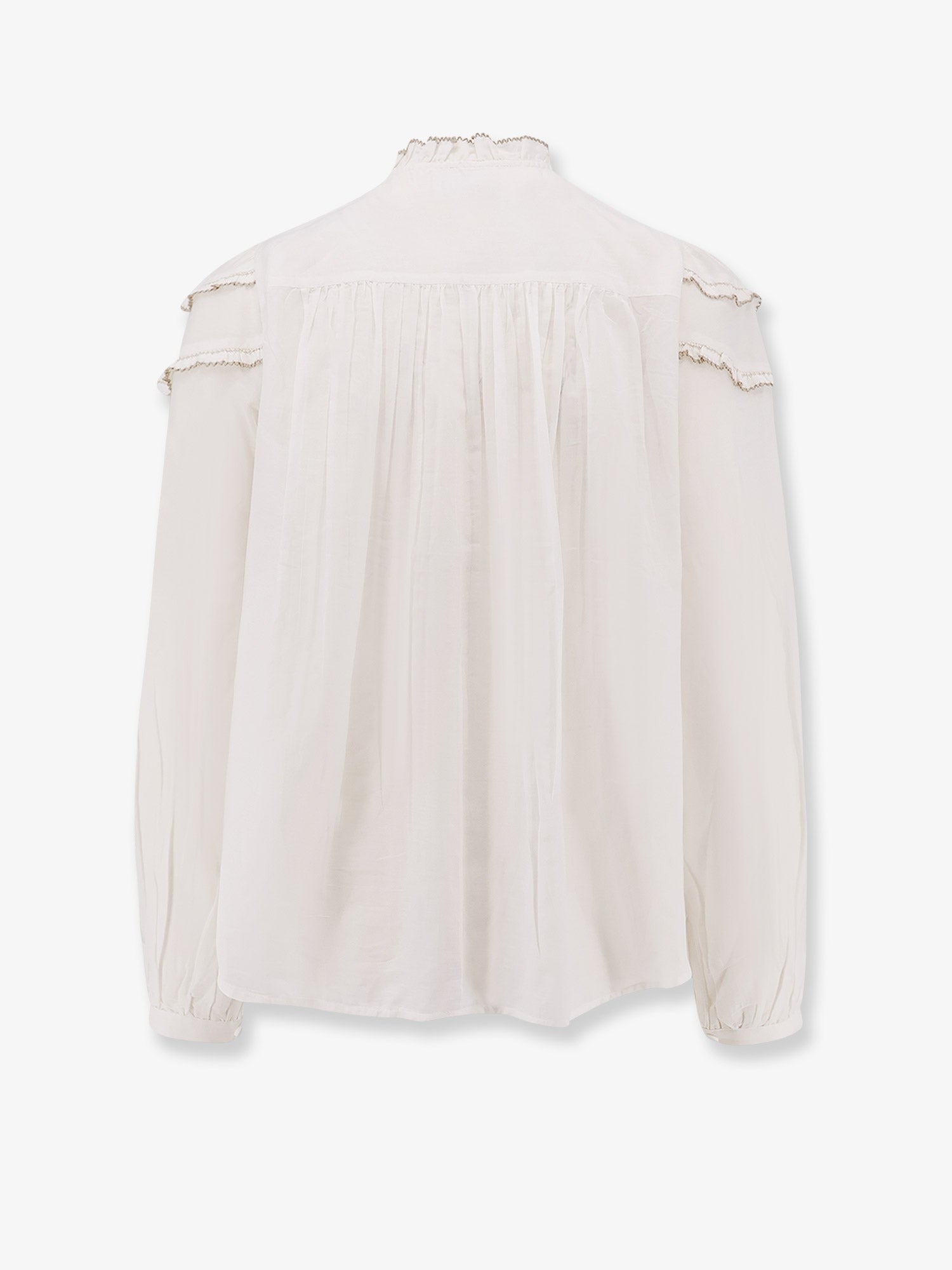 MARANT ETOILE - Christa cotton and viscose shirt