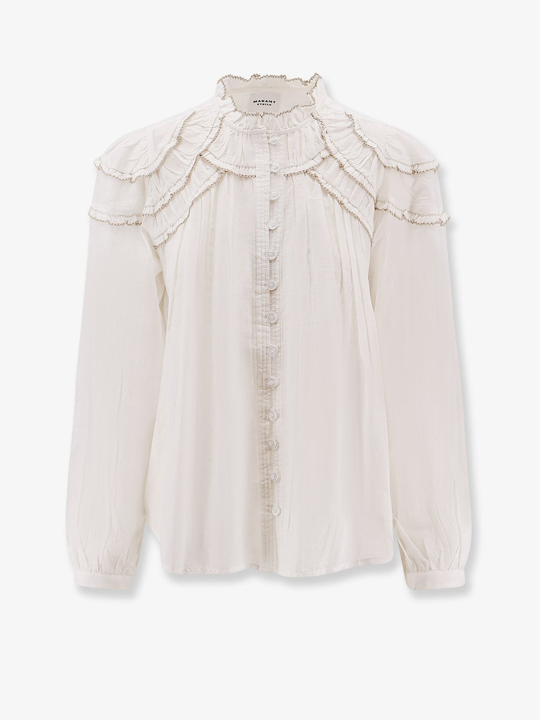 MARANT ETOILE - Christa cotton and viscose shirt christa-cotton-and-viscose-shirt_4a815017-3278-4f69-9368-6ac0d0292bb1