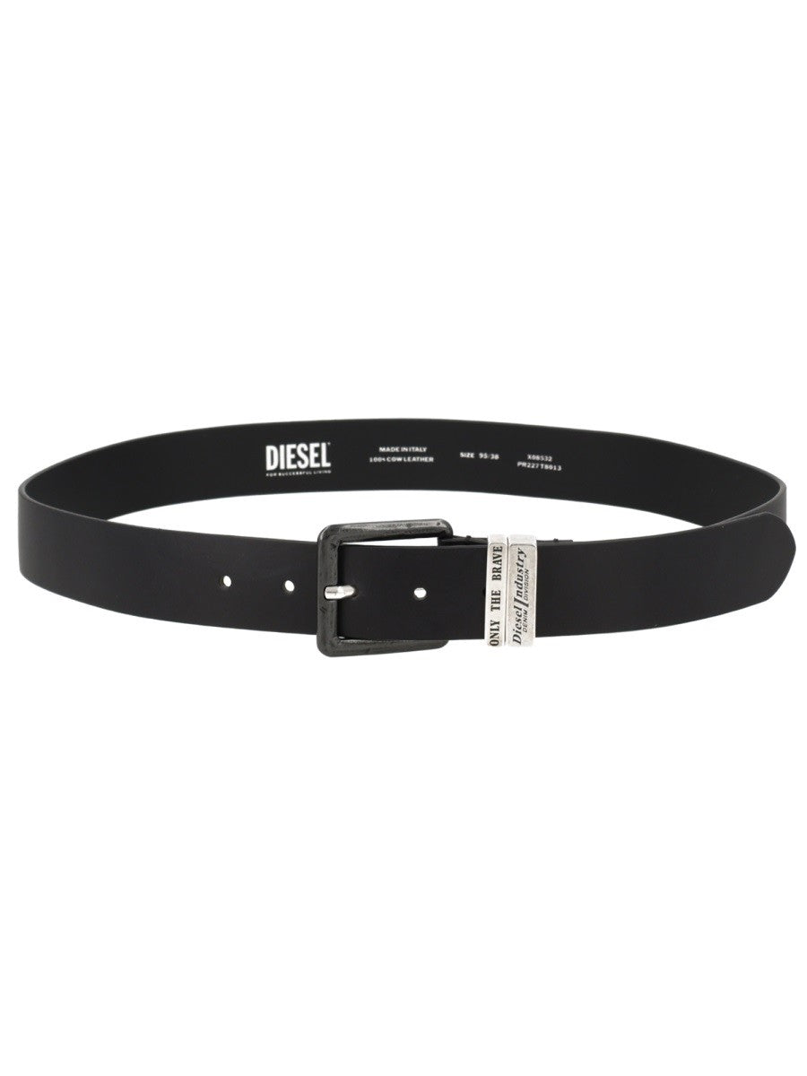 Diesel Diesel - CINTURA "B-GUARANTEE-A" CON LOGO