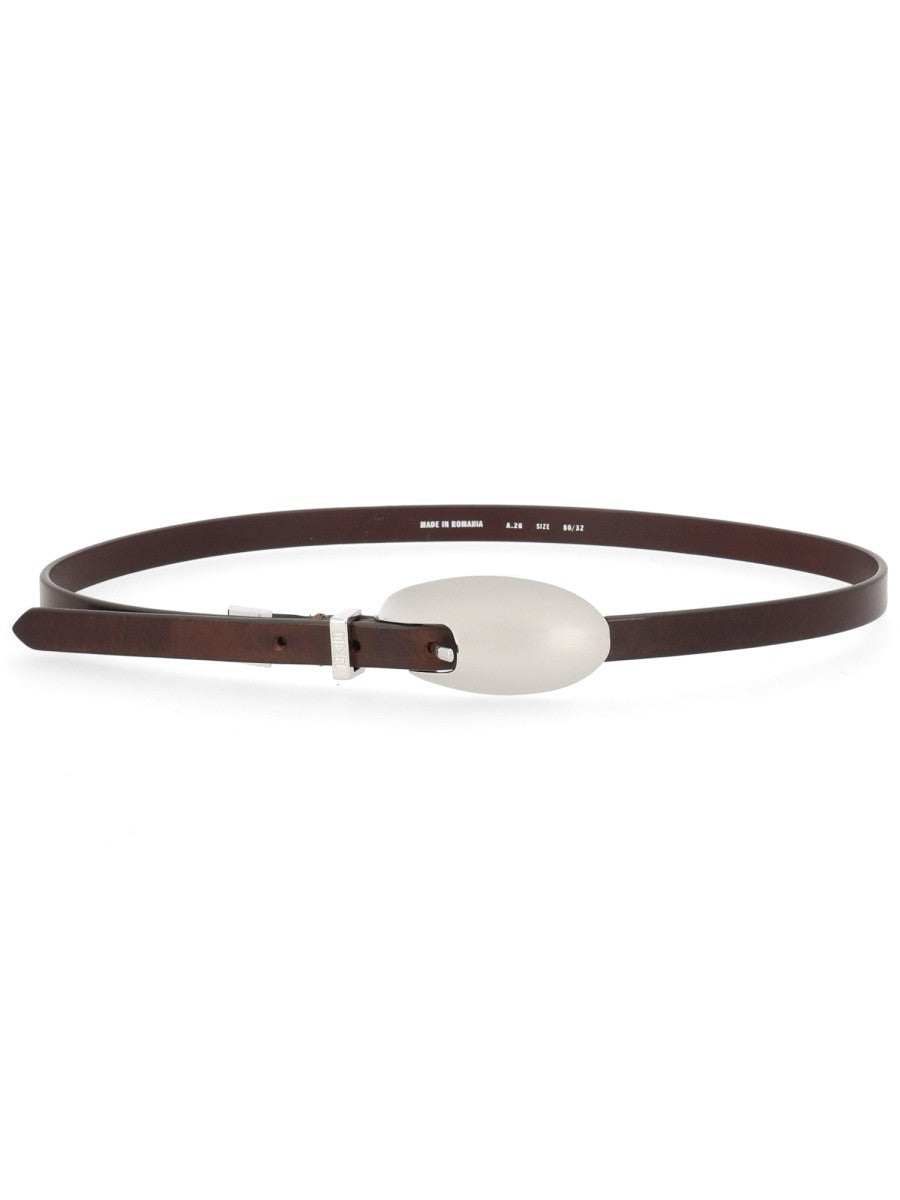 Diesel - B-Rop Belt with Logo - Brown cintura-b-rop-con-logo_418cc806-863a-4c21-8b68-982d5f89038c