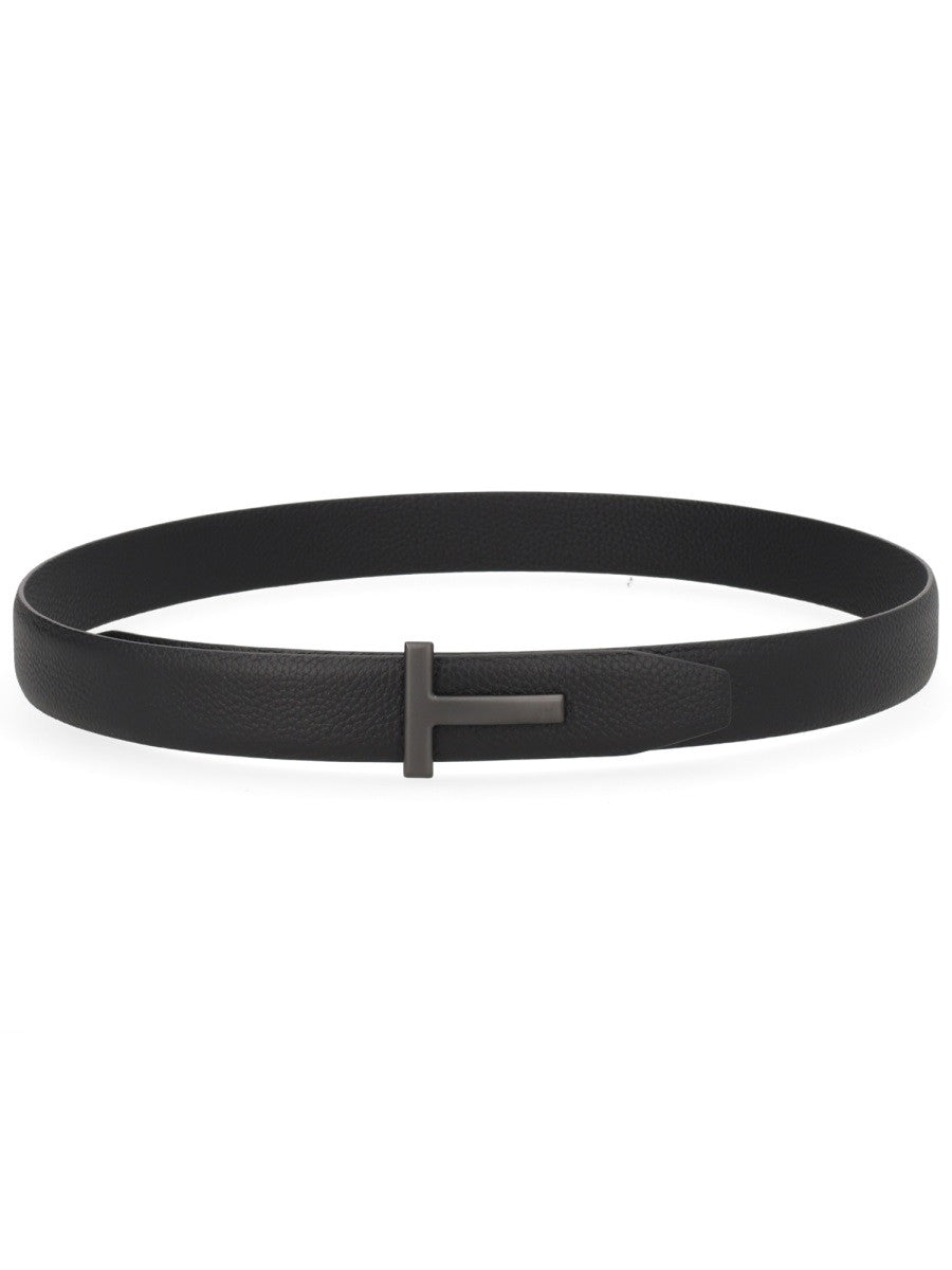 TOM FORD - T-Buckle Belt - Black cintura-con-fibbia-t_ab9349f8-8a34-46d7-8031-3a9a910744c9