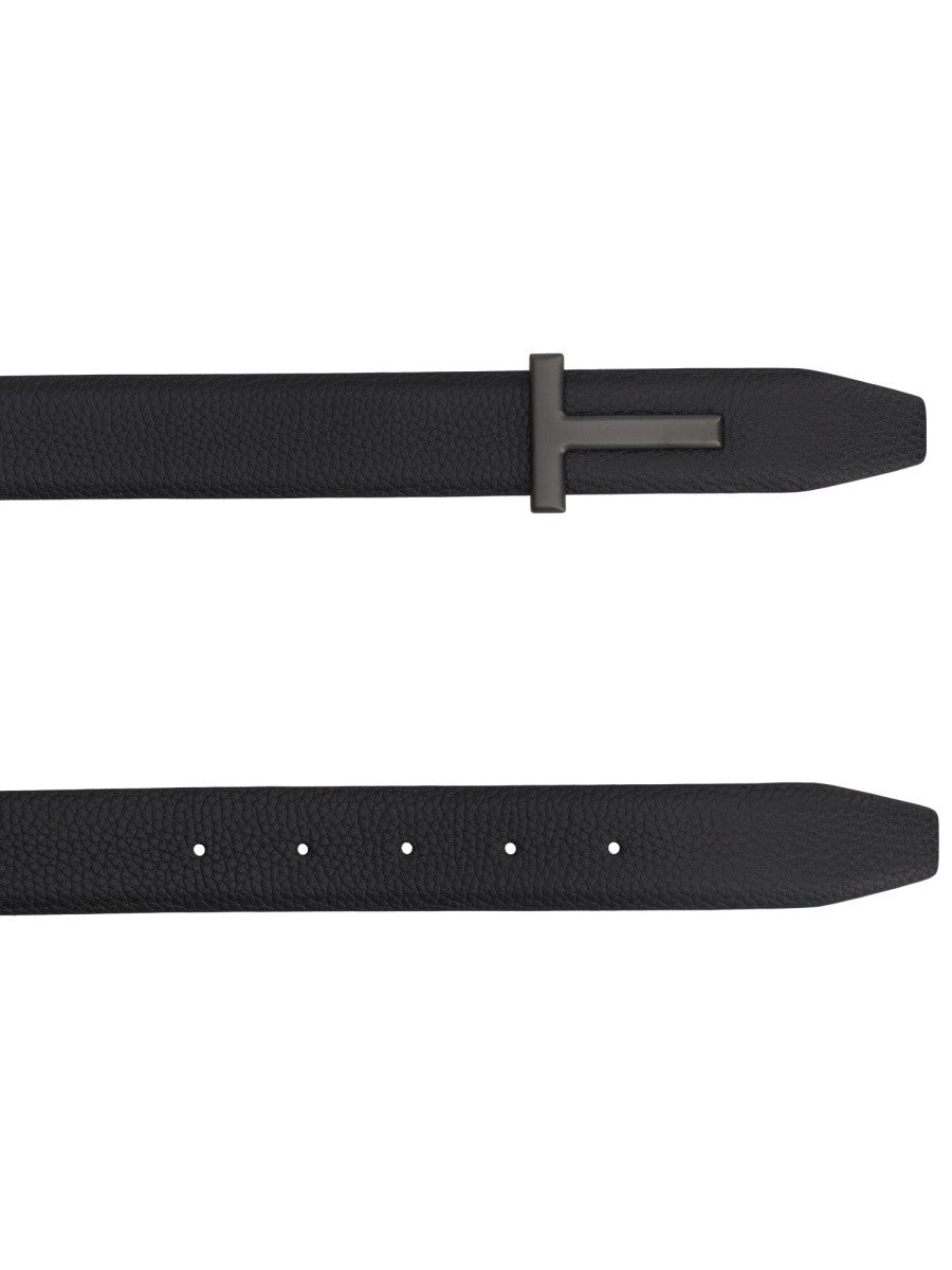 TOM FORD - T-Buckle Belt - Black cintura-con-fibbia-t_ab9349f8-8a34-46d7-8031-3a9a910744c9