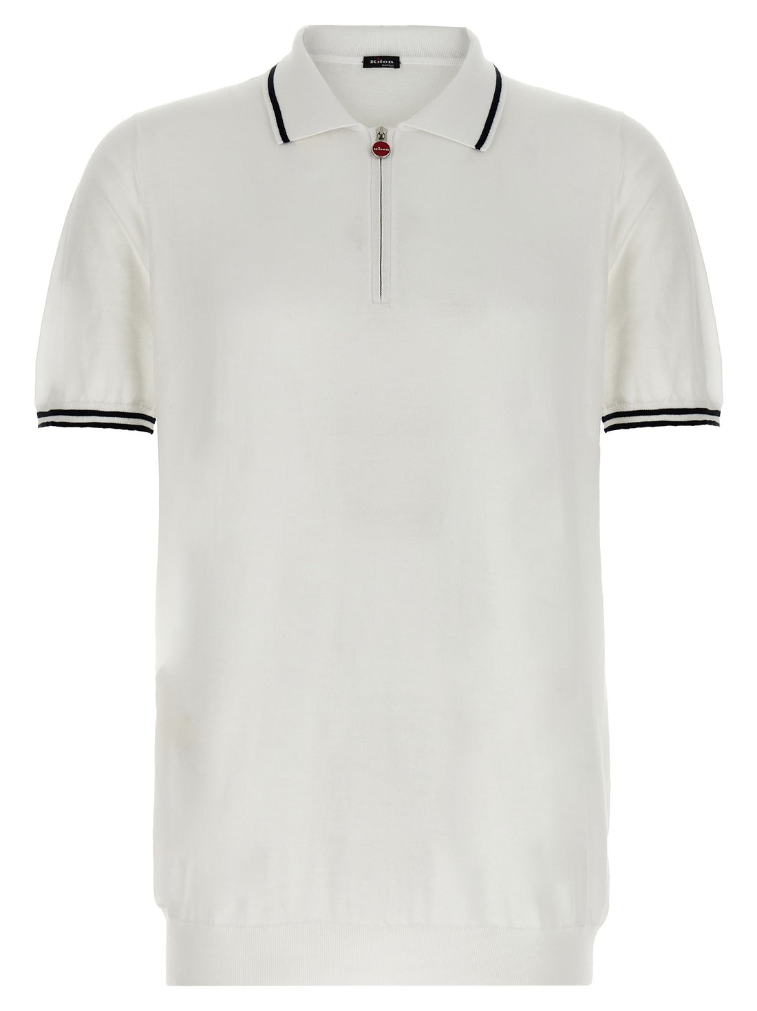 KITON - 'Ciro' polo shirt White XXXL