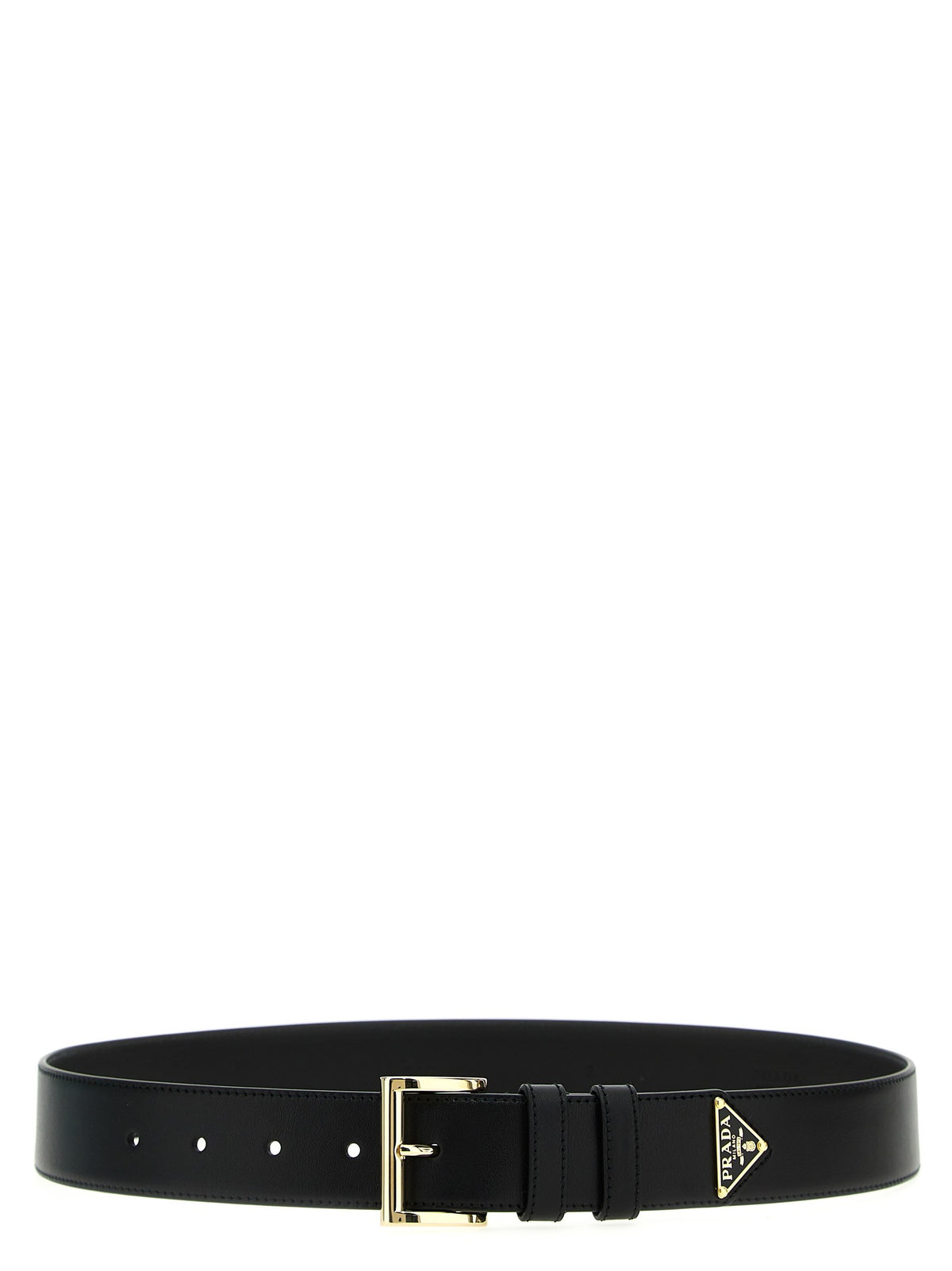 PRADA - 'City calf' belt Black