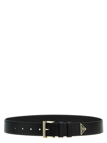 PRADA - 'City calf' belt Black