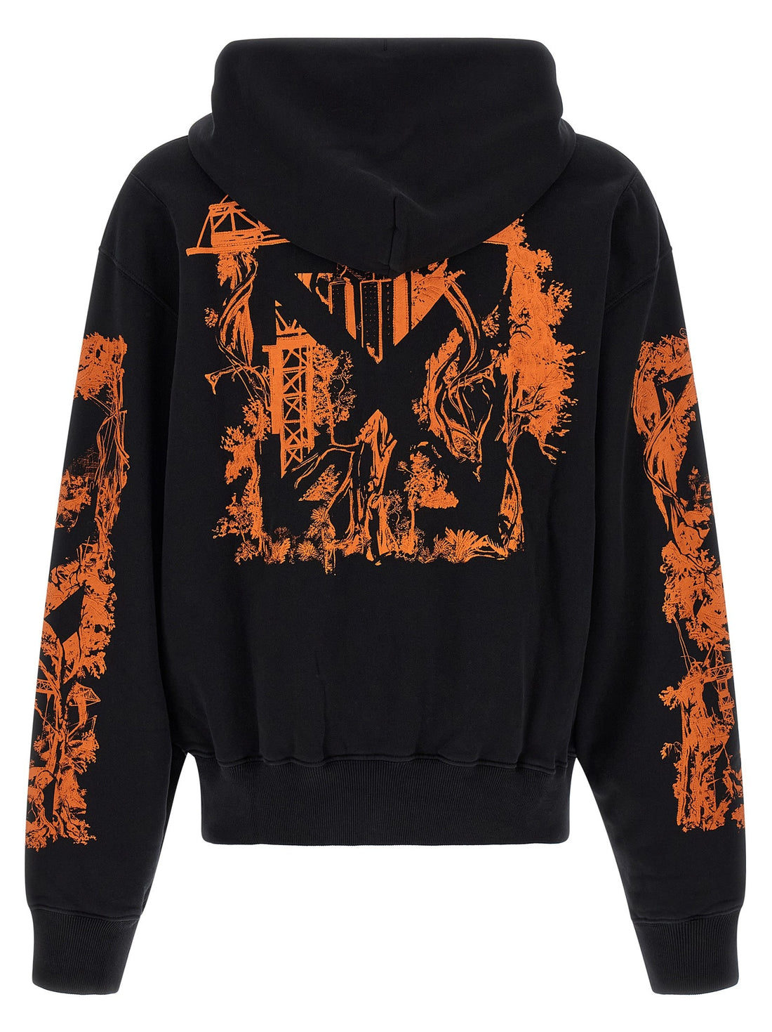 Off White - 'City Nature' hoodie Black