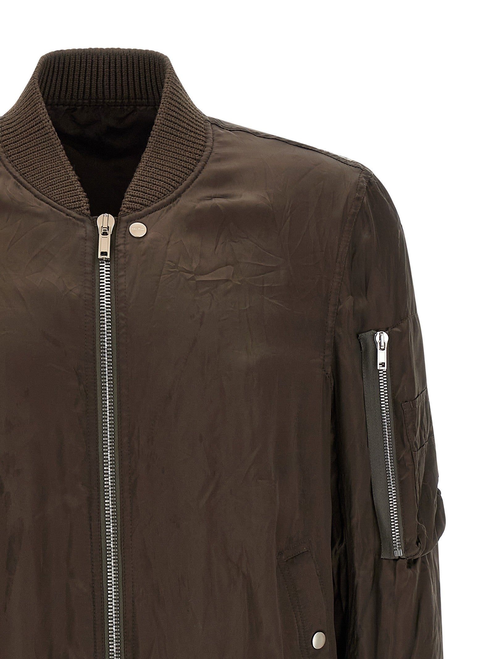RICK OWENS - 'Classic Flight' bomber jacket