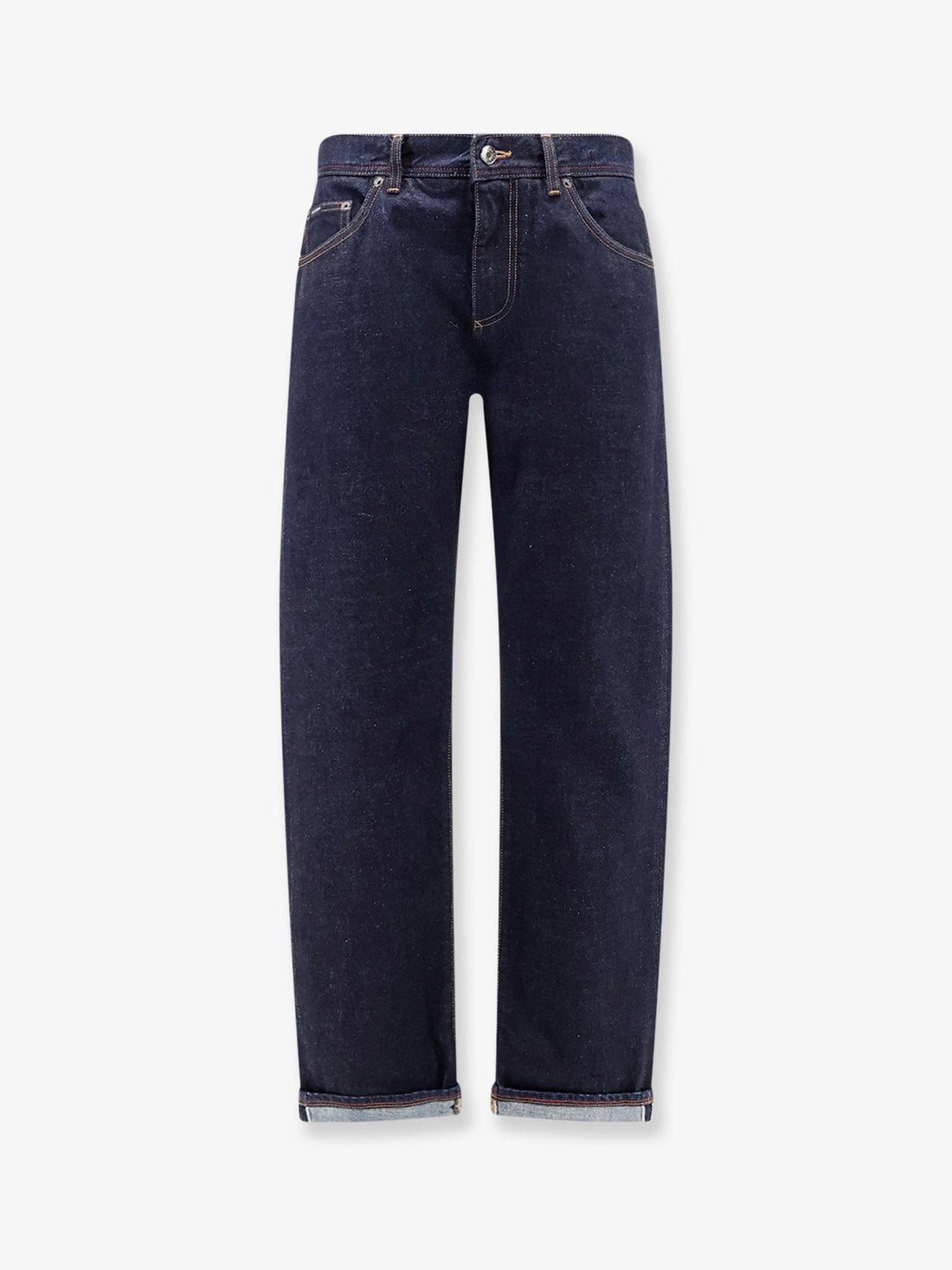 Dolce & Gabbana - DG embroidery jeans classic-jeans-with-logo-embroidery