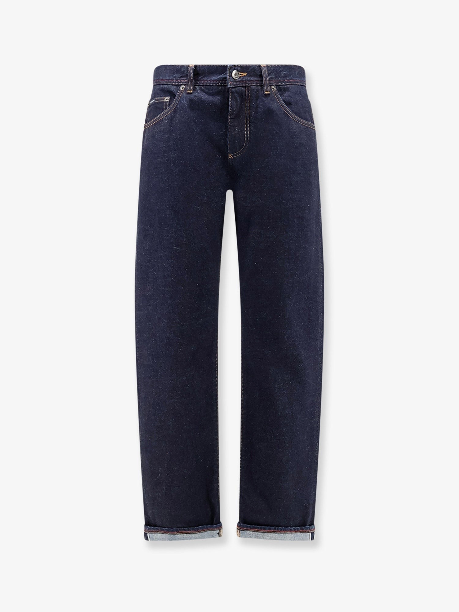 Dolce & Gabbana - Classic jeans with Logo embroidery