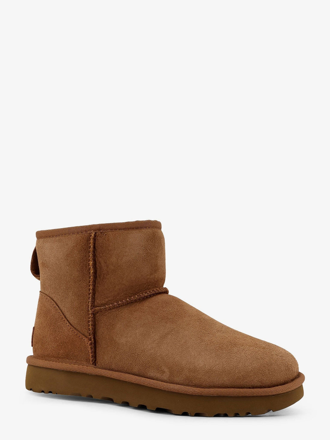 Ugg - Classic Mini II Suede Ankle Boots CHESTNUT