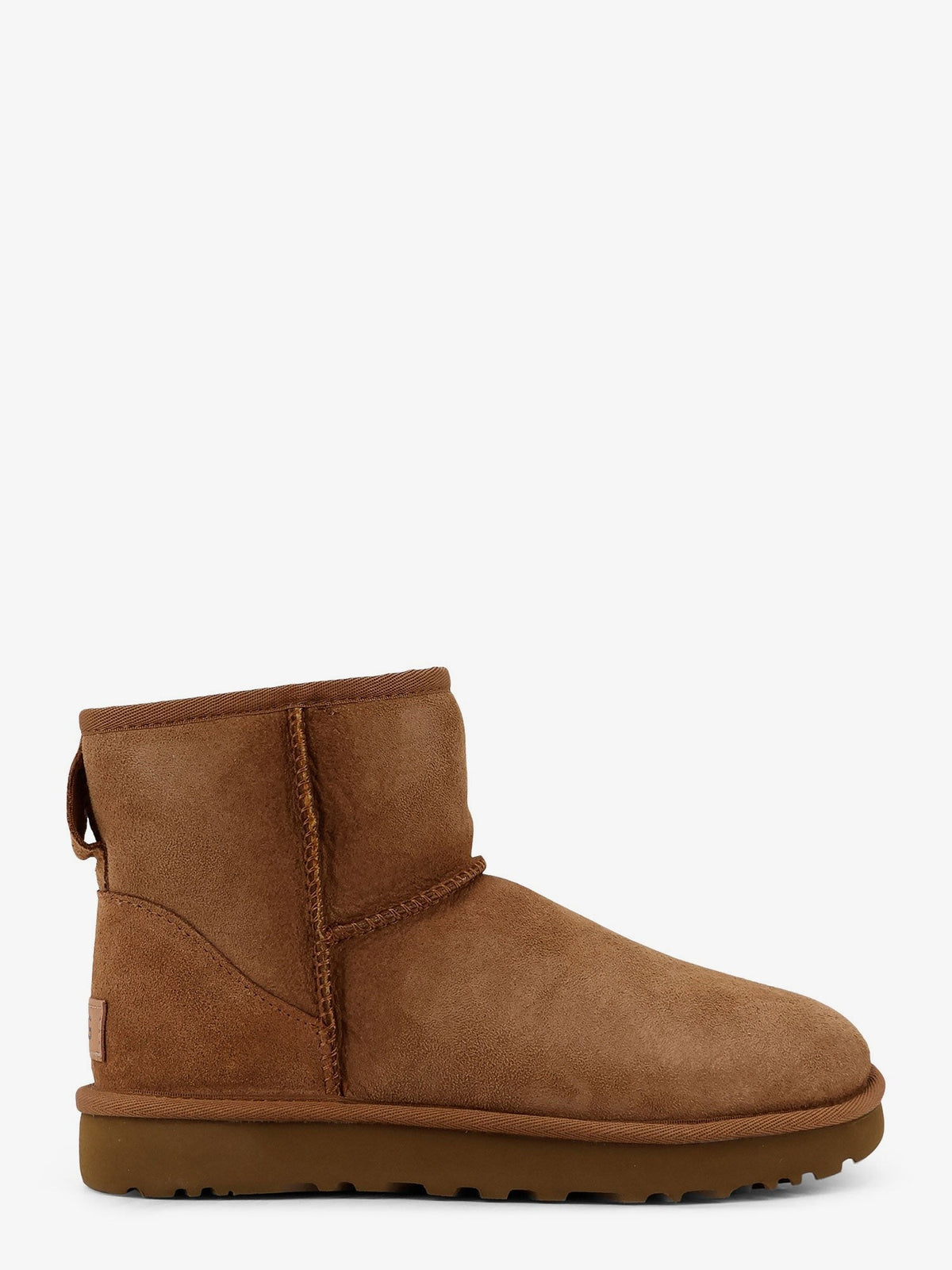 Ugg - Classic Mini II Suede Ankle Boots CHESTNUT