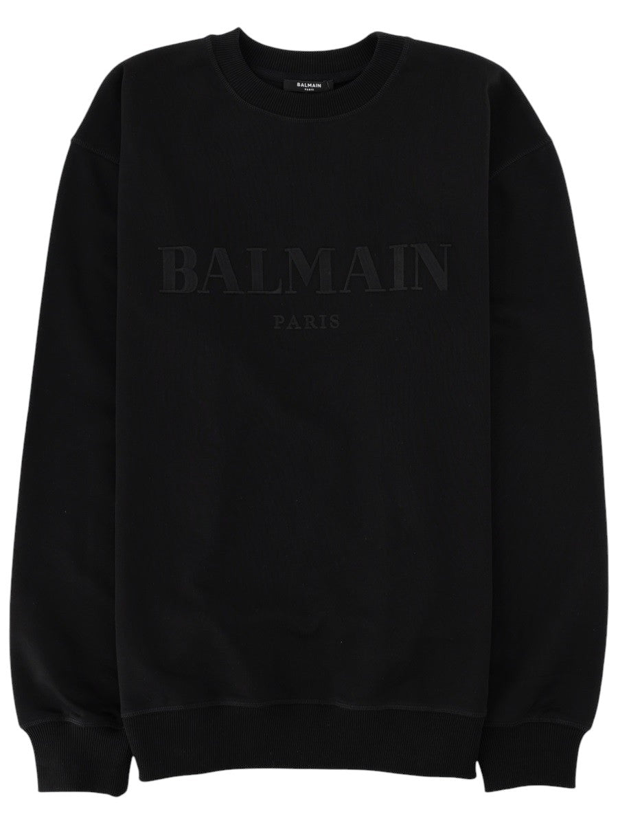 Balmain - FELPA RICAMATA EFFETTO VINTAGE classic-ss-polo-shir_0a0de3fb-a8d8-493f-b762-f4e259f4b074