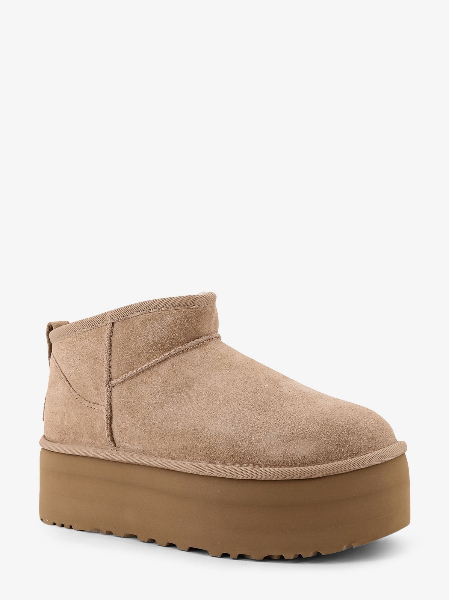Classic Ultra Mini Platform suede ankle boots