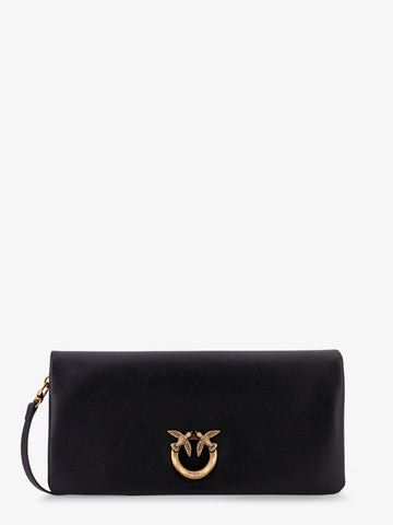 Pinko Click Soft Horizontal leather crossbody bag