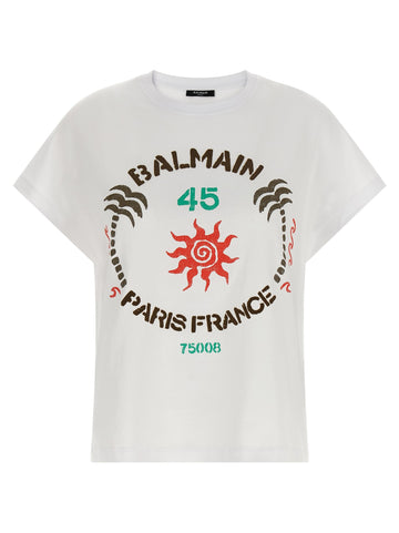 Balmain - 'Club 45' print T-shirt